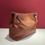 Bottega Veneta Brown Shoulder Bag Length 37 x Width 16 x Height 26 cm