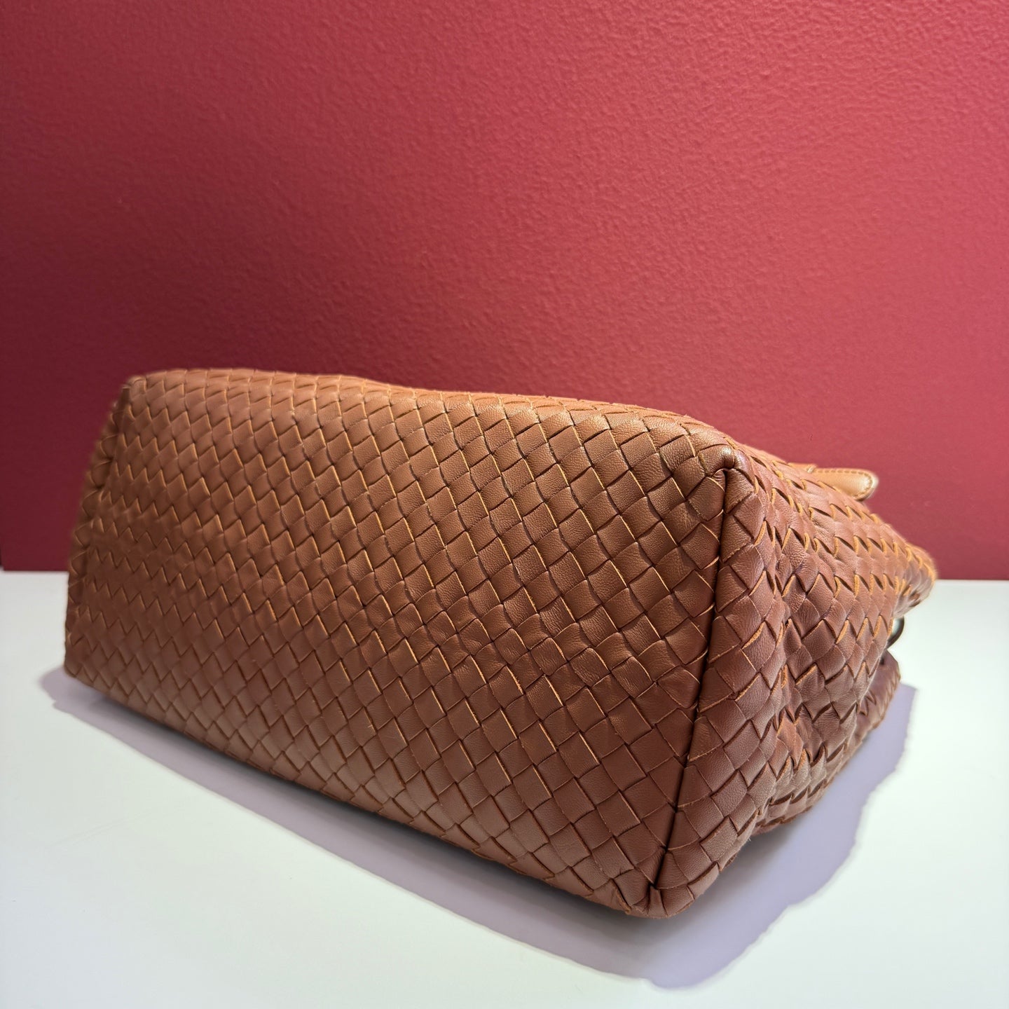 Bottega Veneta Brown Shoulder Bag Length 37 x Width 16 x Height 26 cm