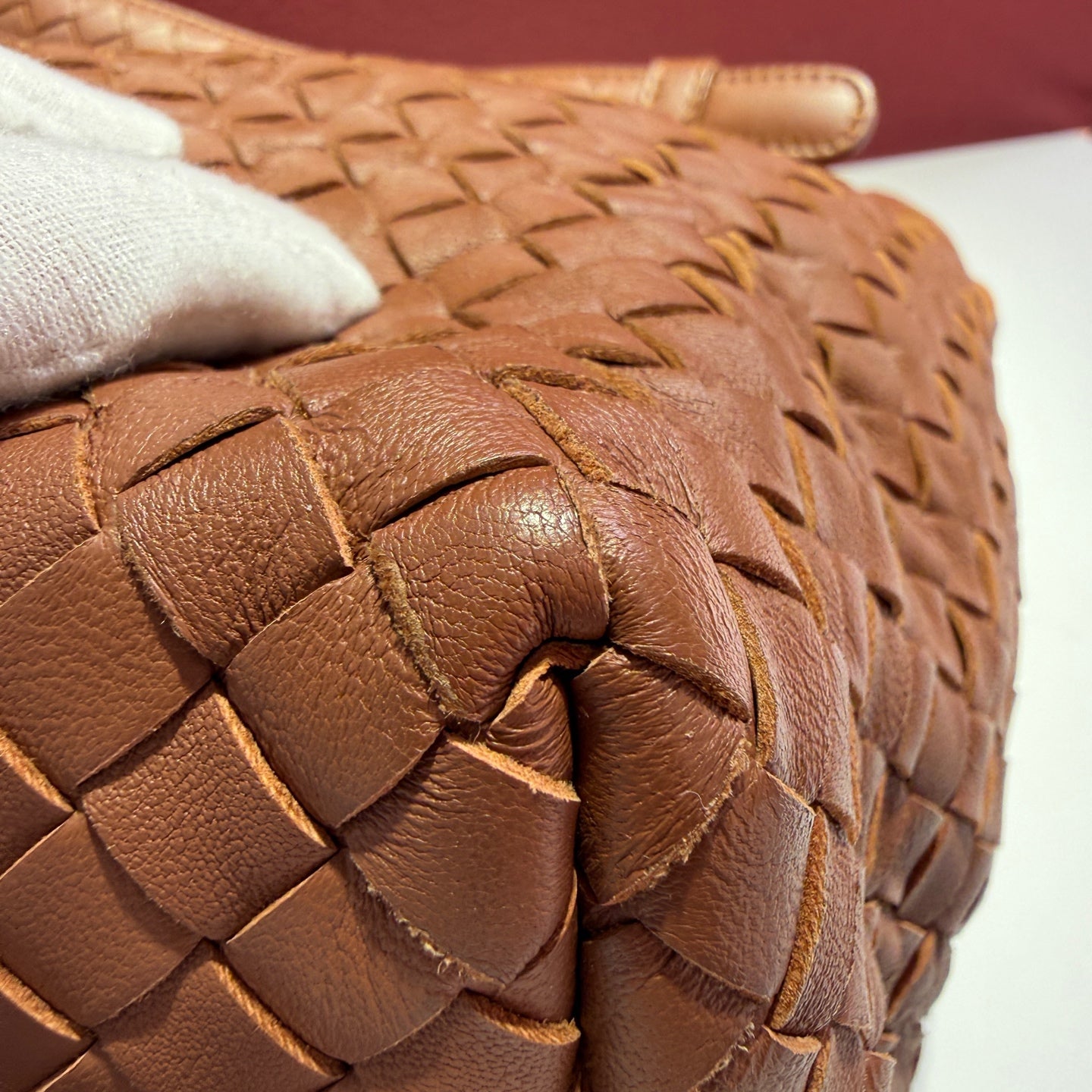 Bottega Veneta Brown Shoulder Bag Length 37 x Width 16 x Height 26 cm