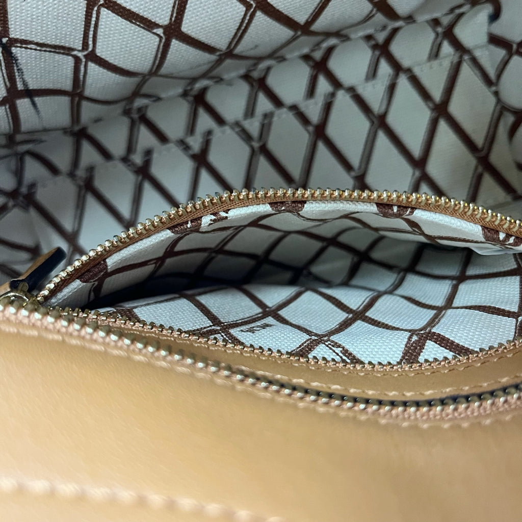 MCM Aren Visetos Zippered Shopping Bag Tote MWPAATN04CO001
