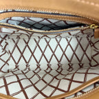 MCM Aren Visetos Zippered Shopping Bag Tote MWPAATN04CO001