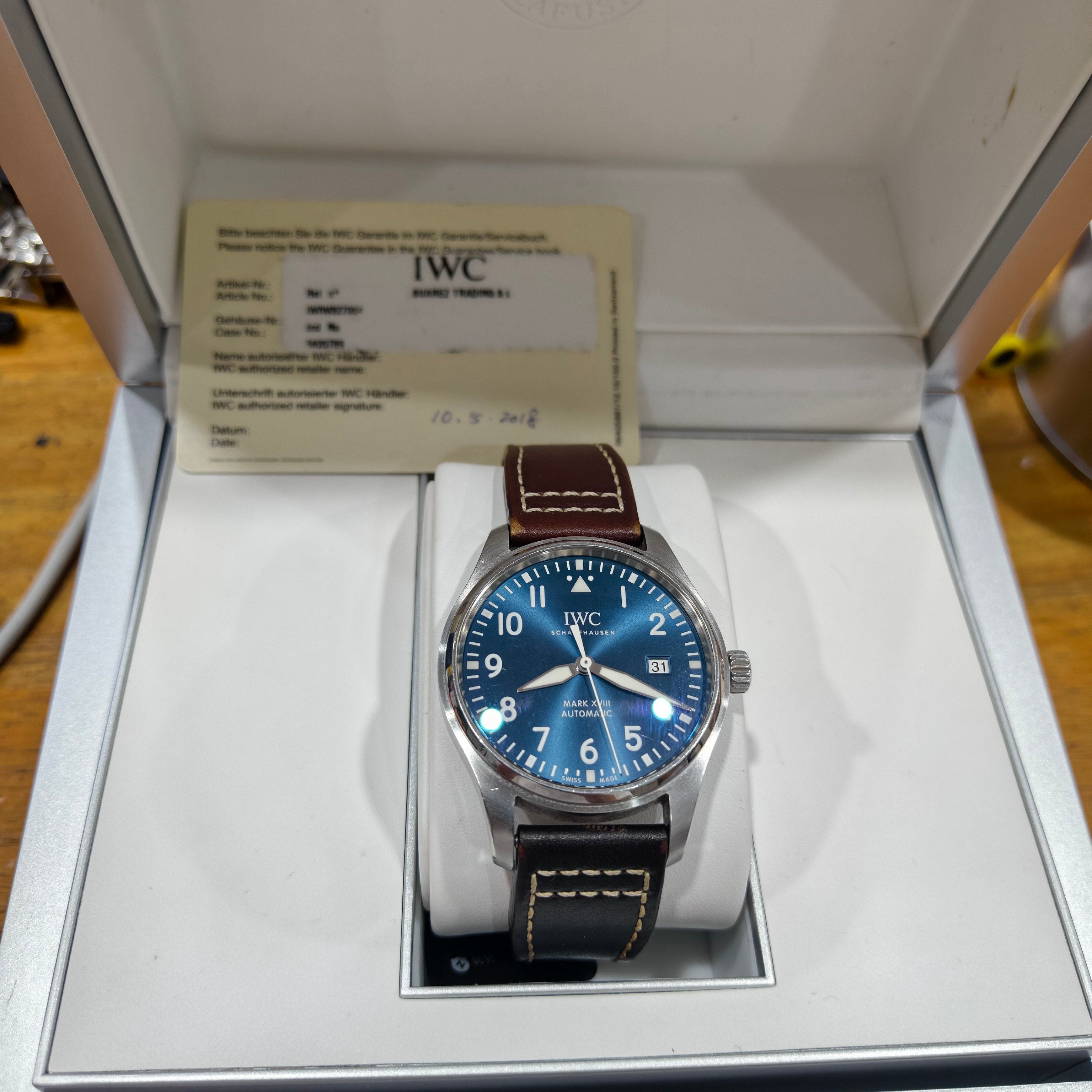 IWC Pilot Automatic (self-winding) watch 40 millimeters IW327004