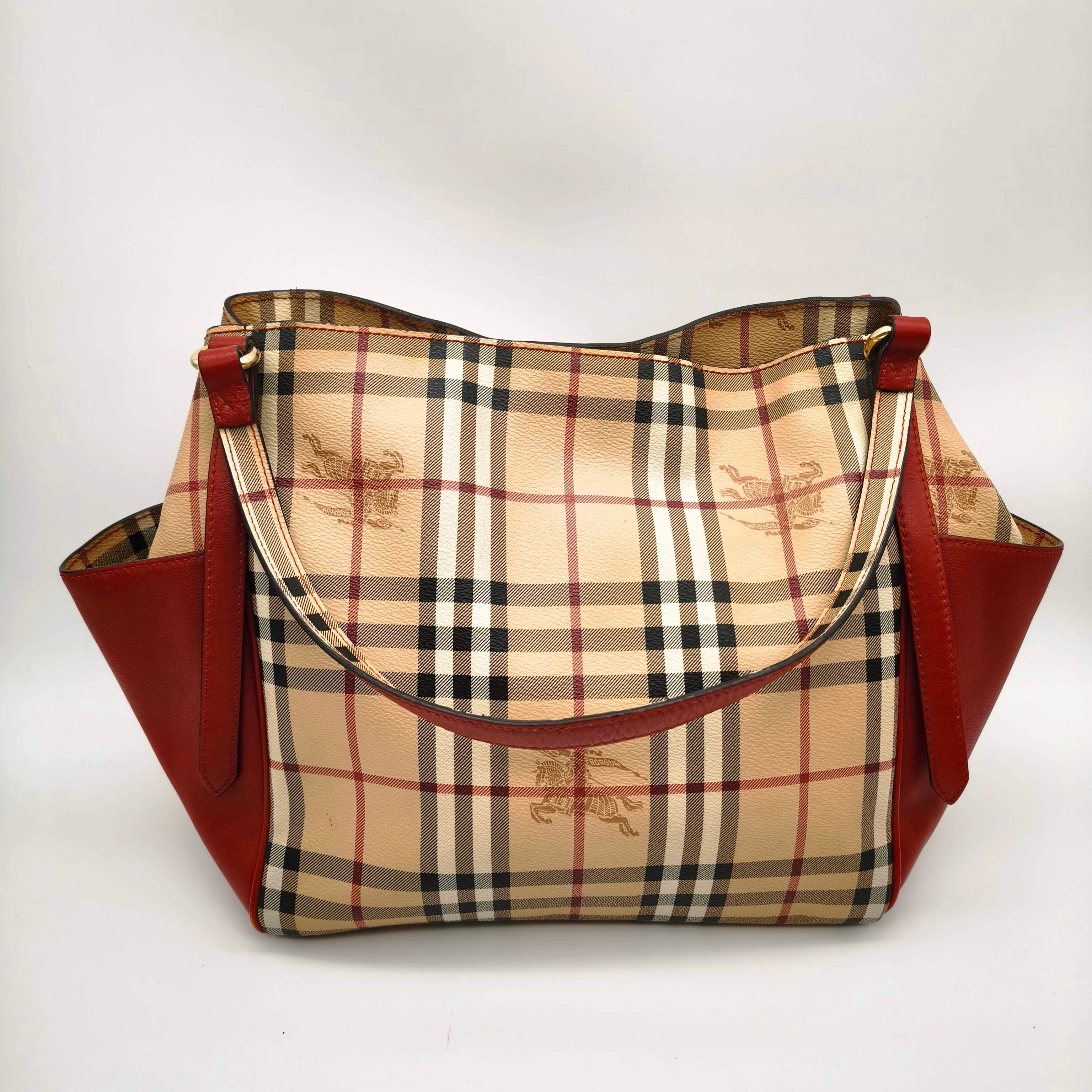 Burberry Red Tote