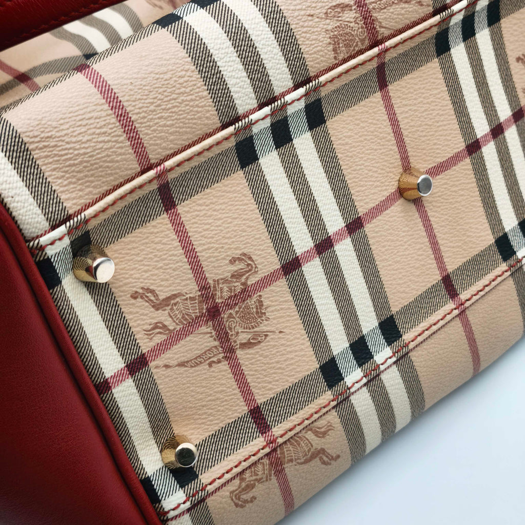 Burberry Red Tote