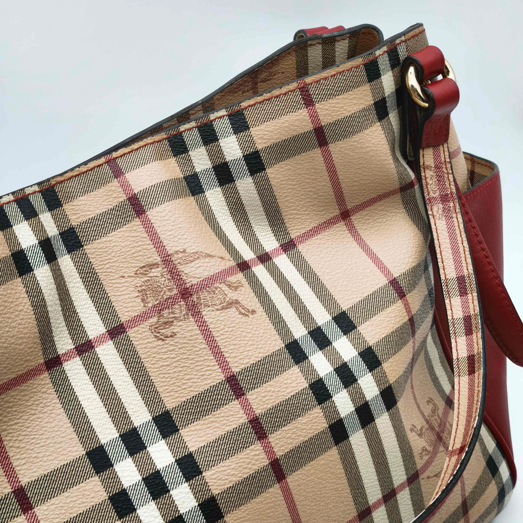 Burberry Red Tote
