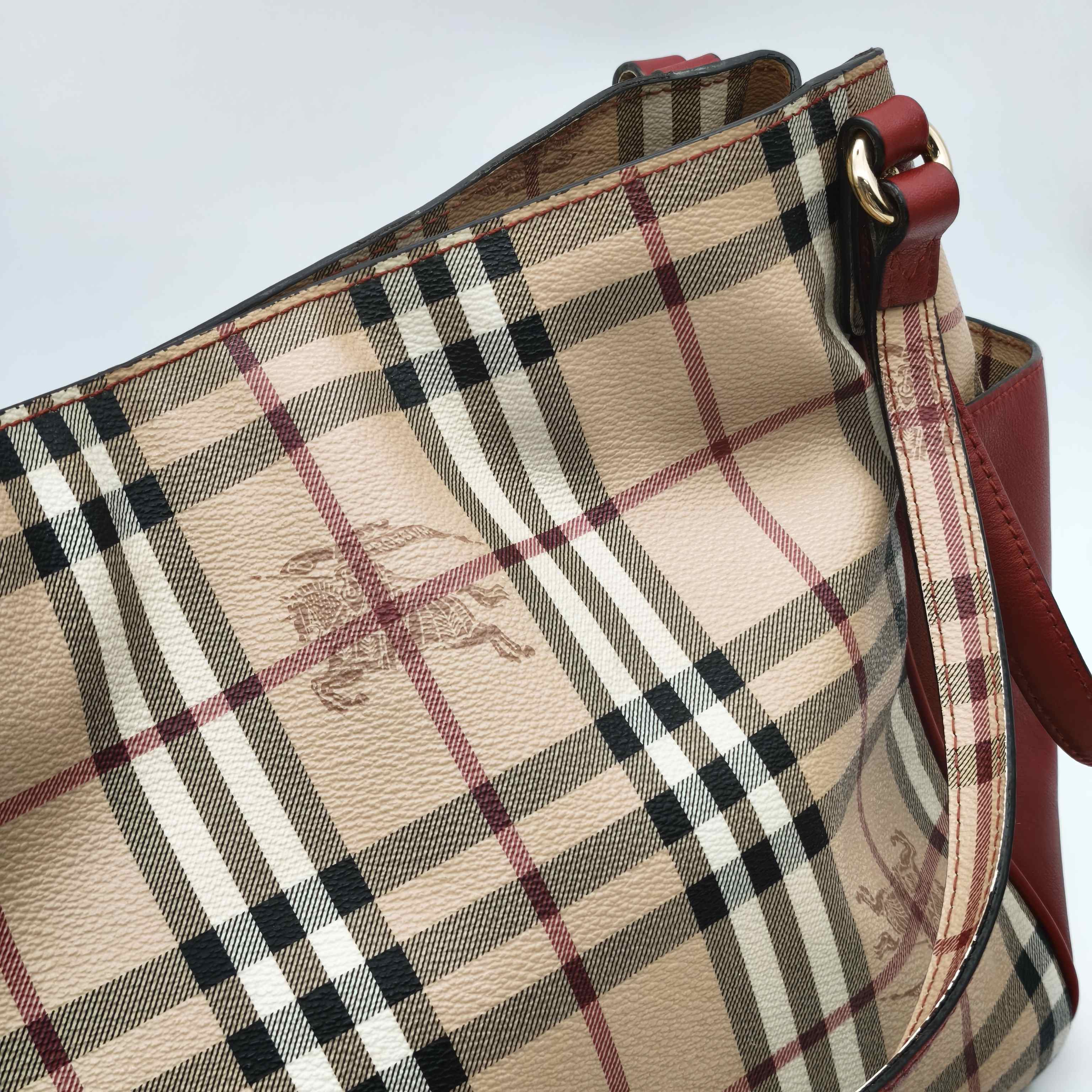 Burberry Red Tote