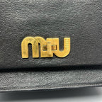 Miu Miu Black Shoulder Bag