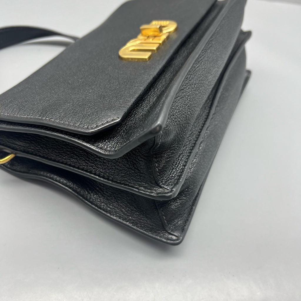 Miu Miu Black Shoulder Bag