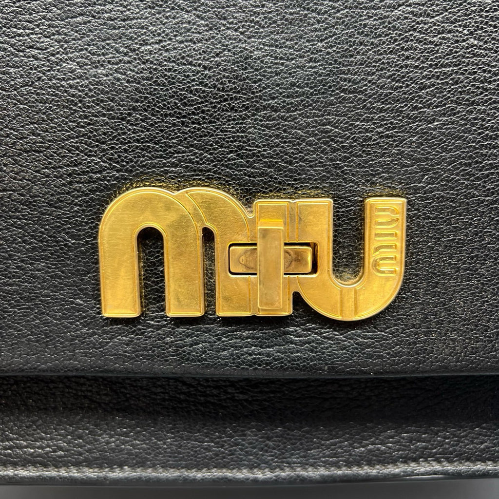 Miu Miu Black Shoulder Bag