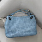 Bottega Veneta Blue Shoulder Bag