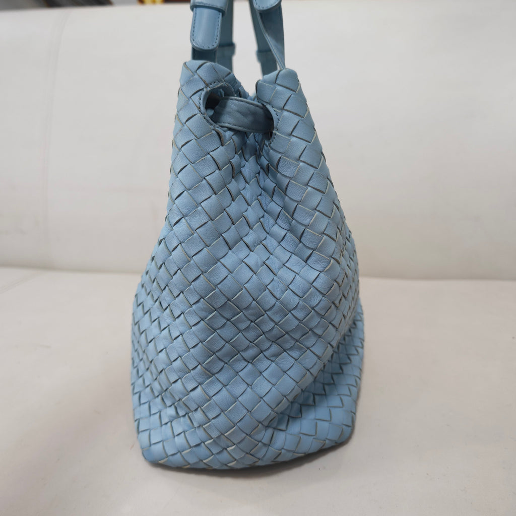 Bottega Veneta Blue Shoulder Bag