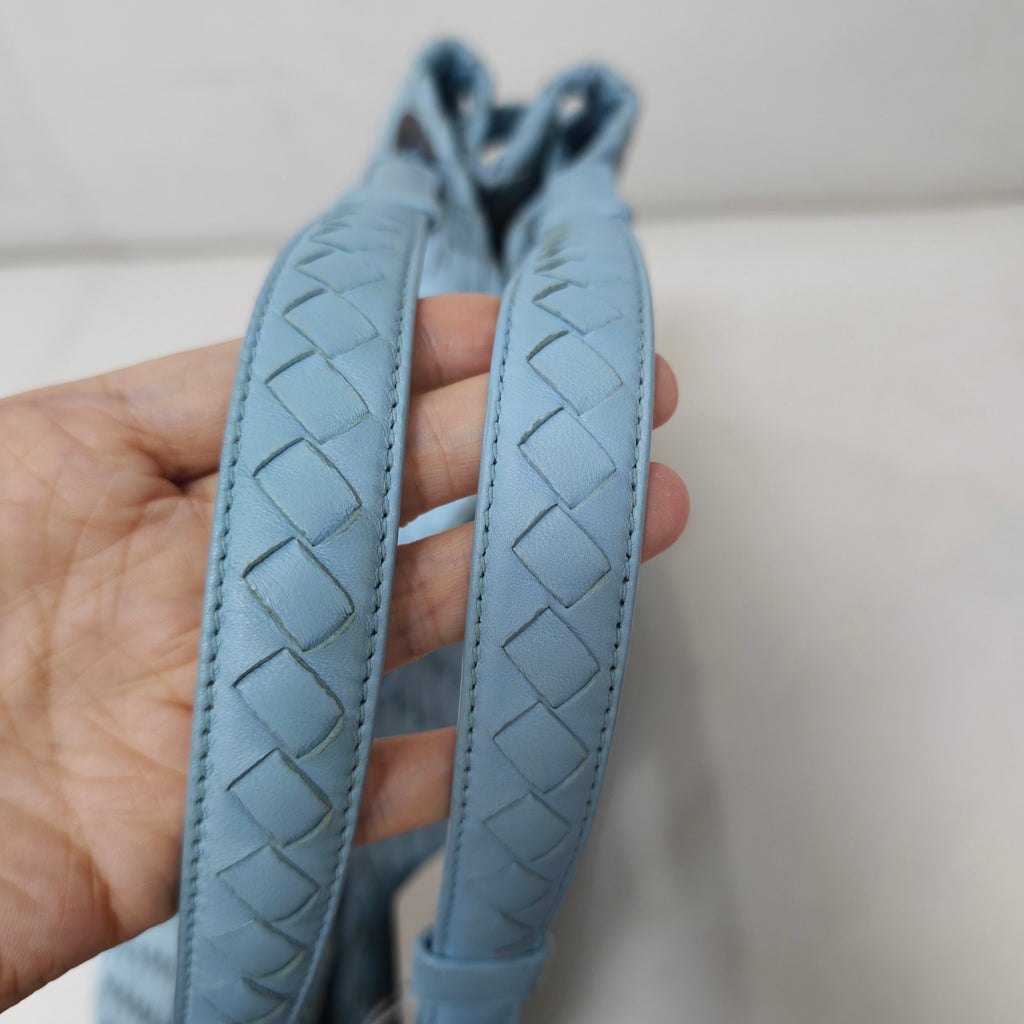 Bottega Veneta Blue Shoulder Bag