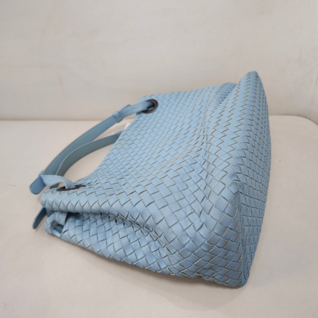 Bottega Veneta Blue Shoulder Bag