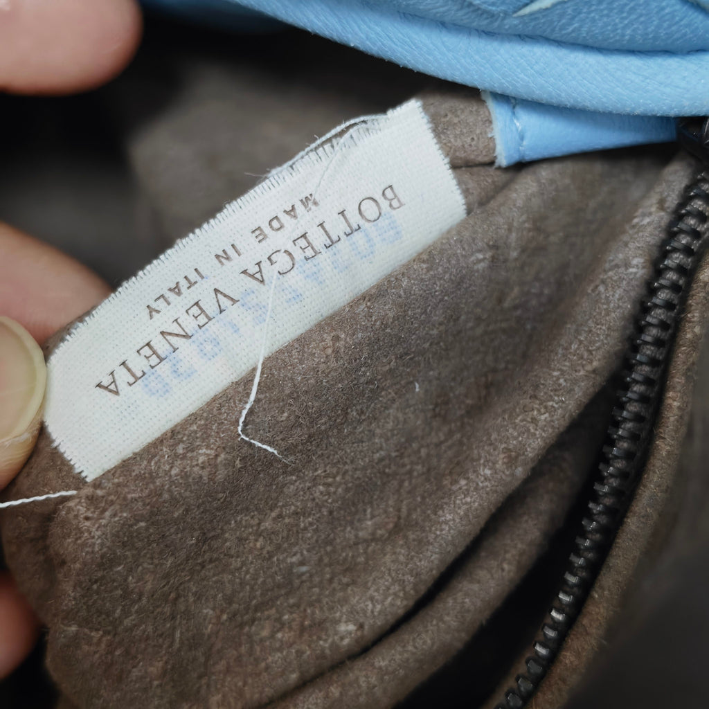 Bottega Veneta Blue Shoulder Bag