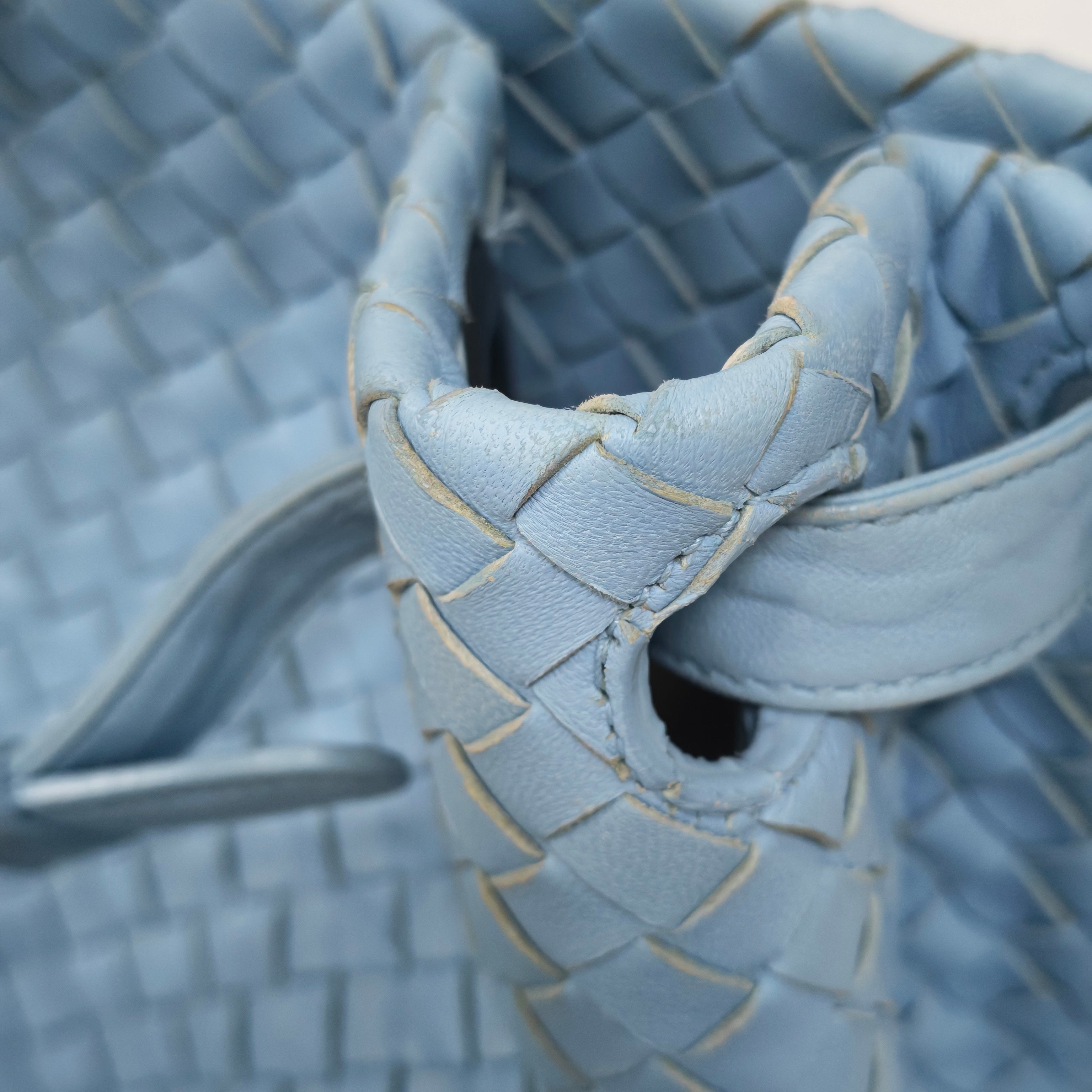 Bottega Veneta Blue Shoulder Bag