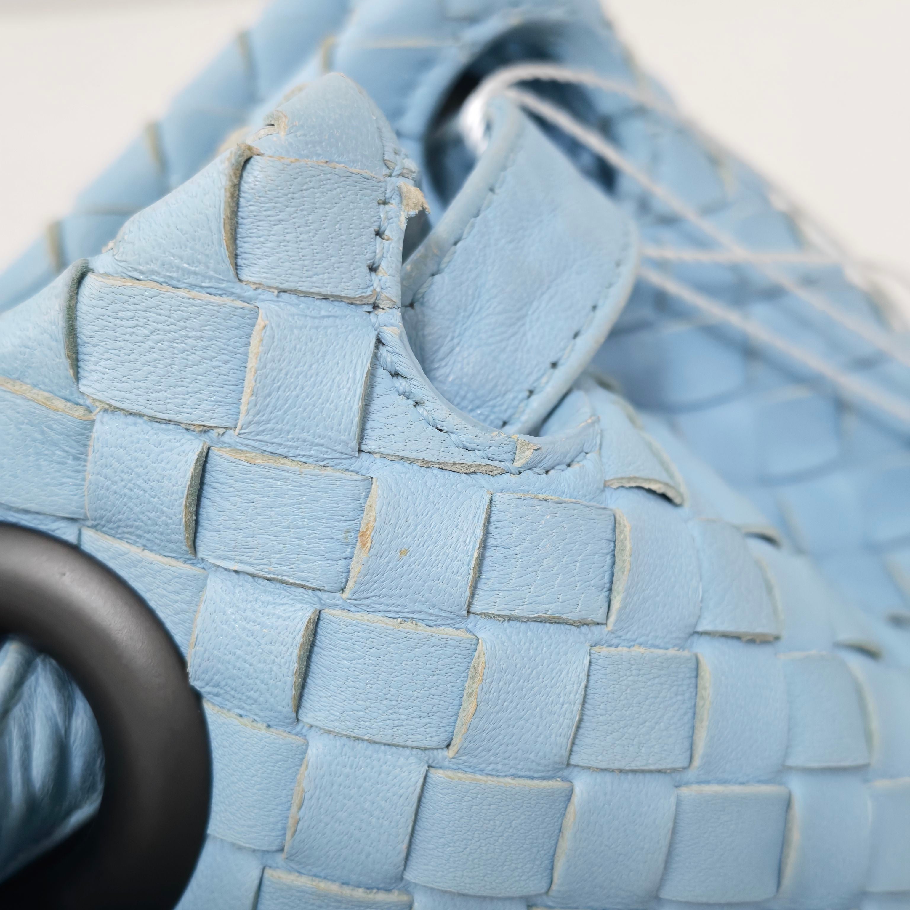 Bottega Veneta Blue Shoulder Bag