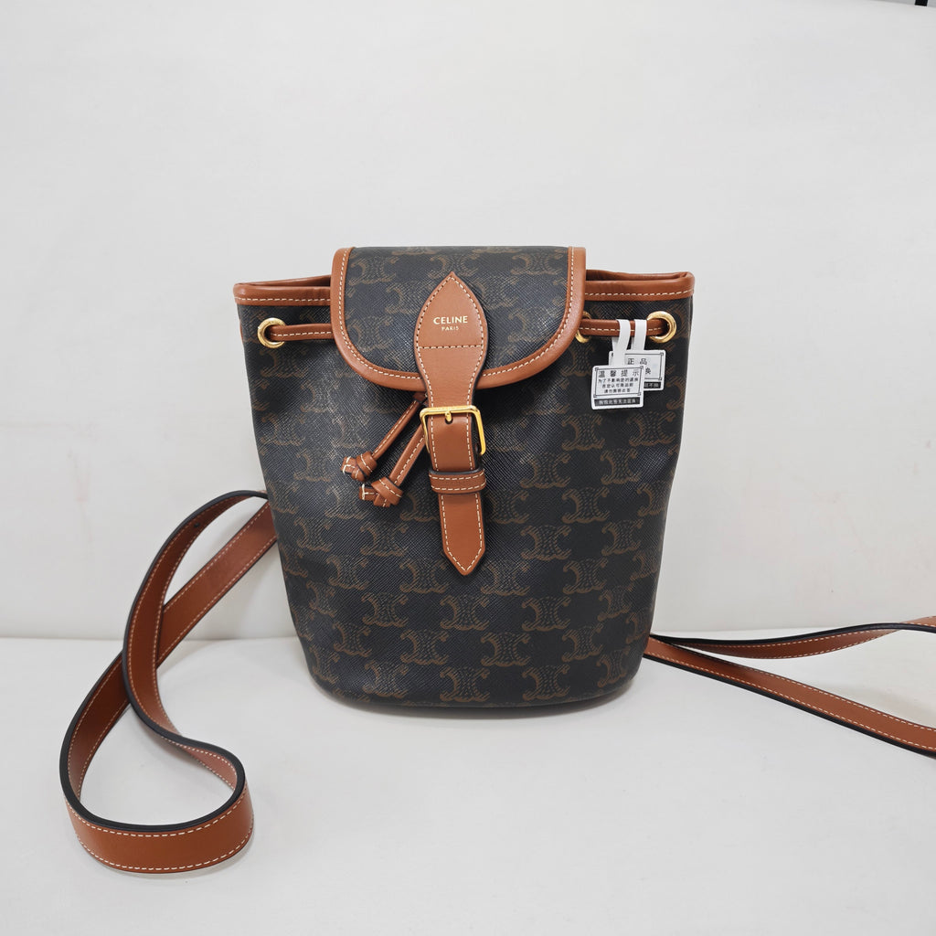 Celine Canvas Backpack