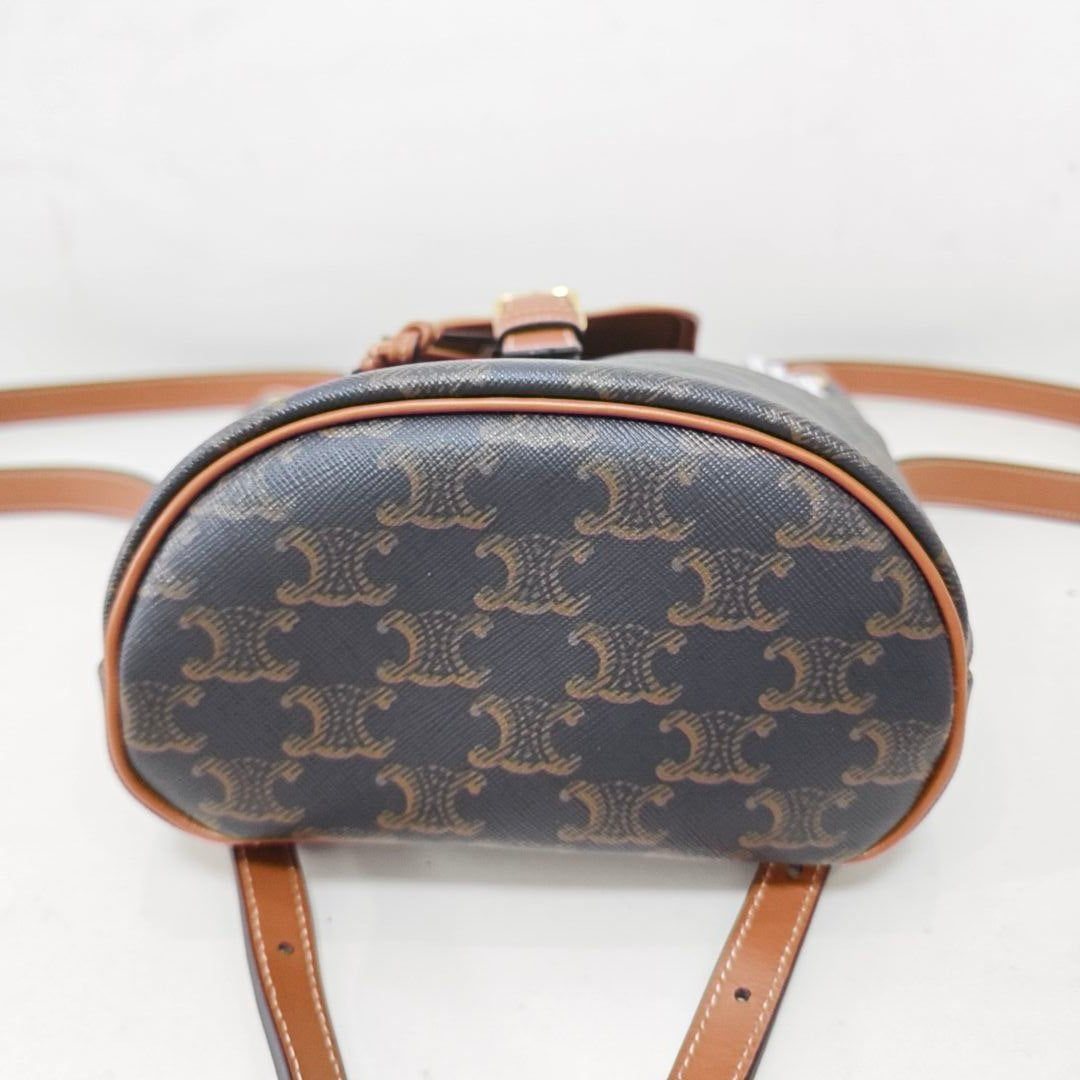 Celine Canvas Backpack