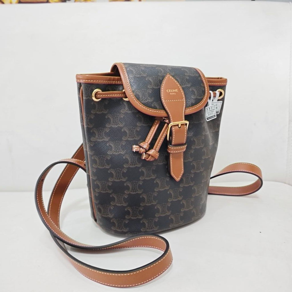 Celine Canvas Backpack
