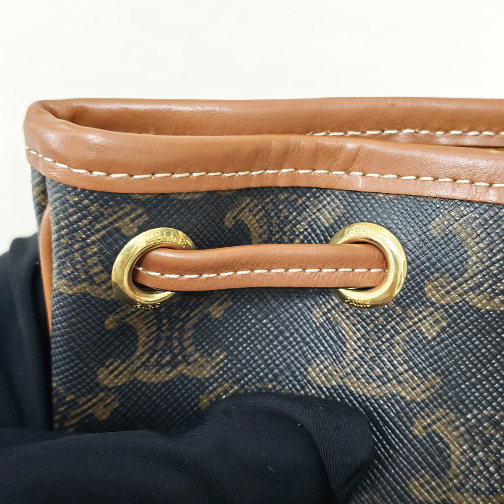 Celine Canvas Backpack