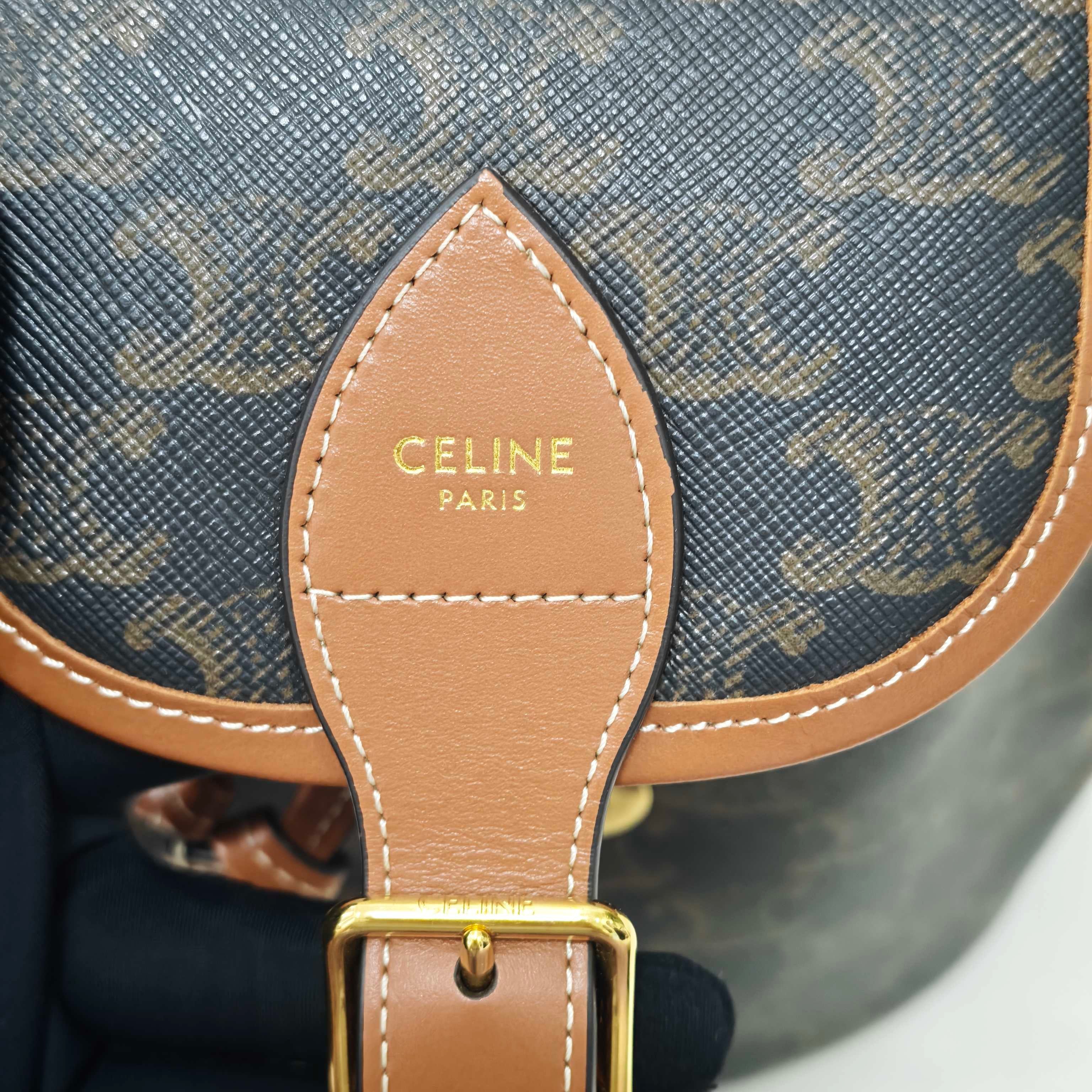 Celine Canvas Backpack