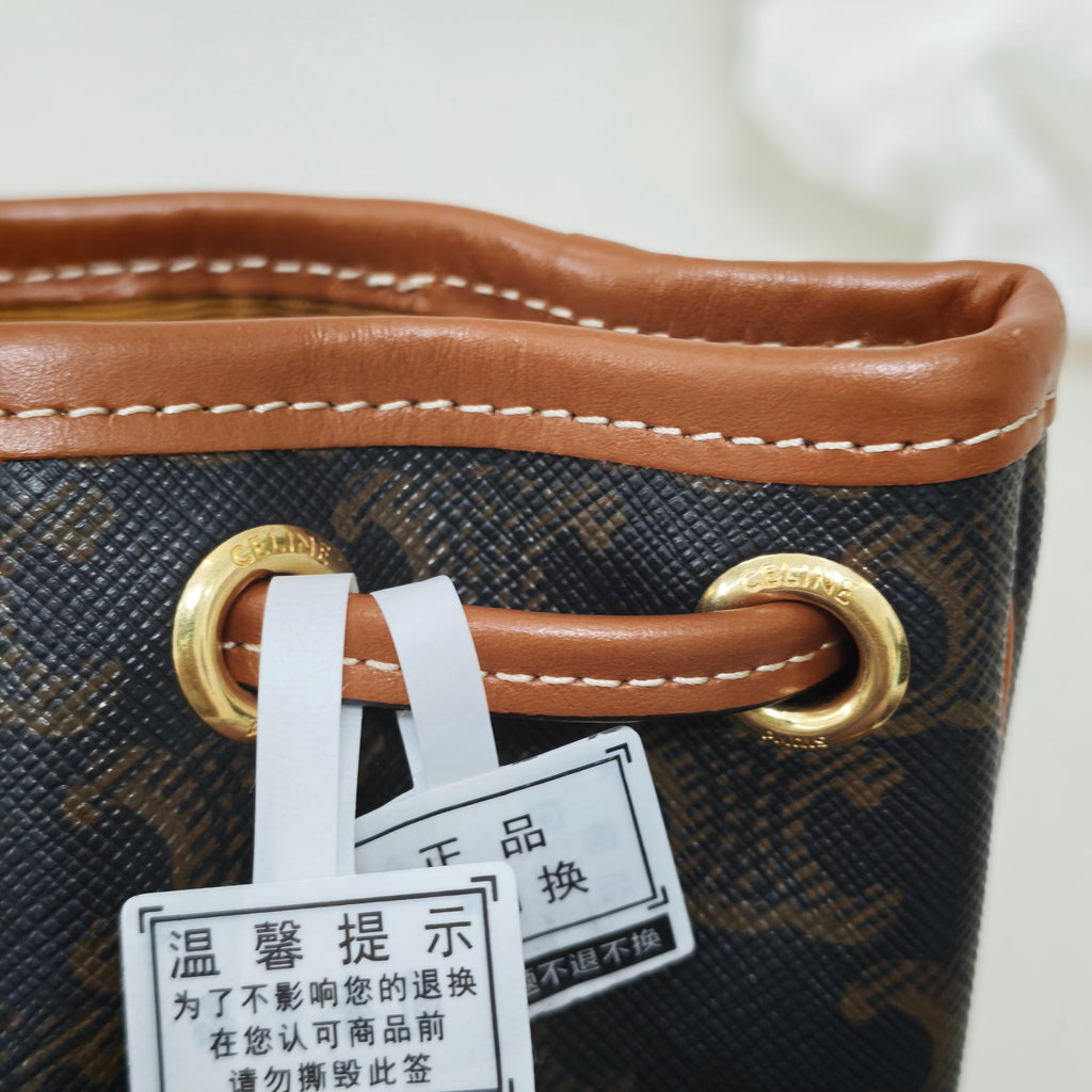 Celine Canvas Backpack
