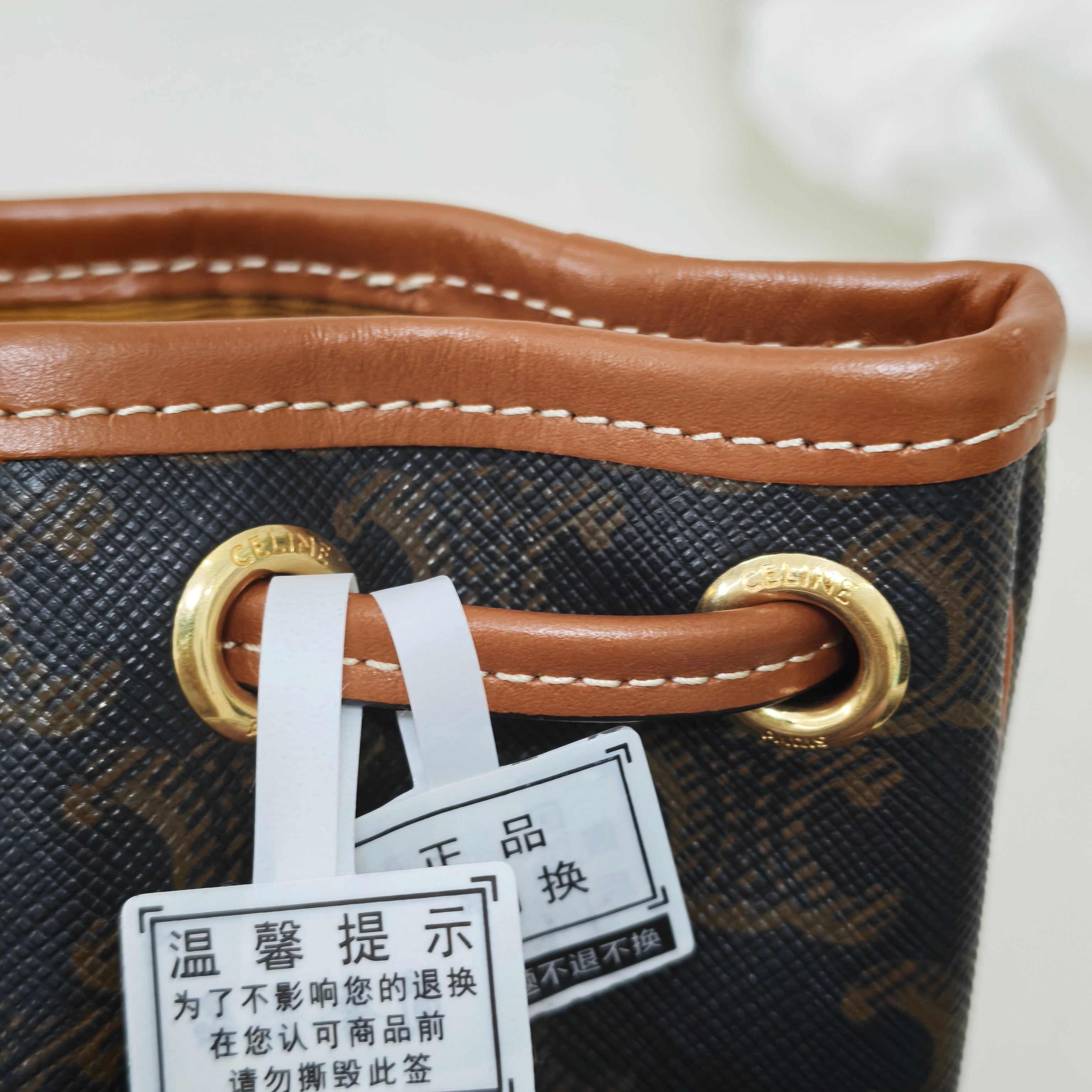 Celine Canvas Backpack