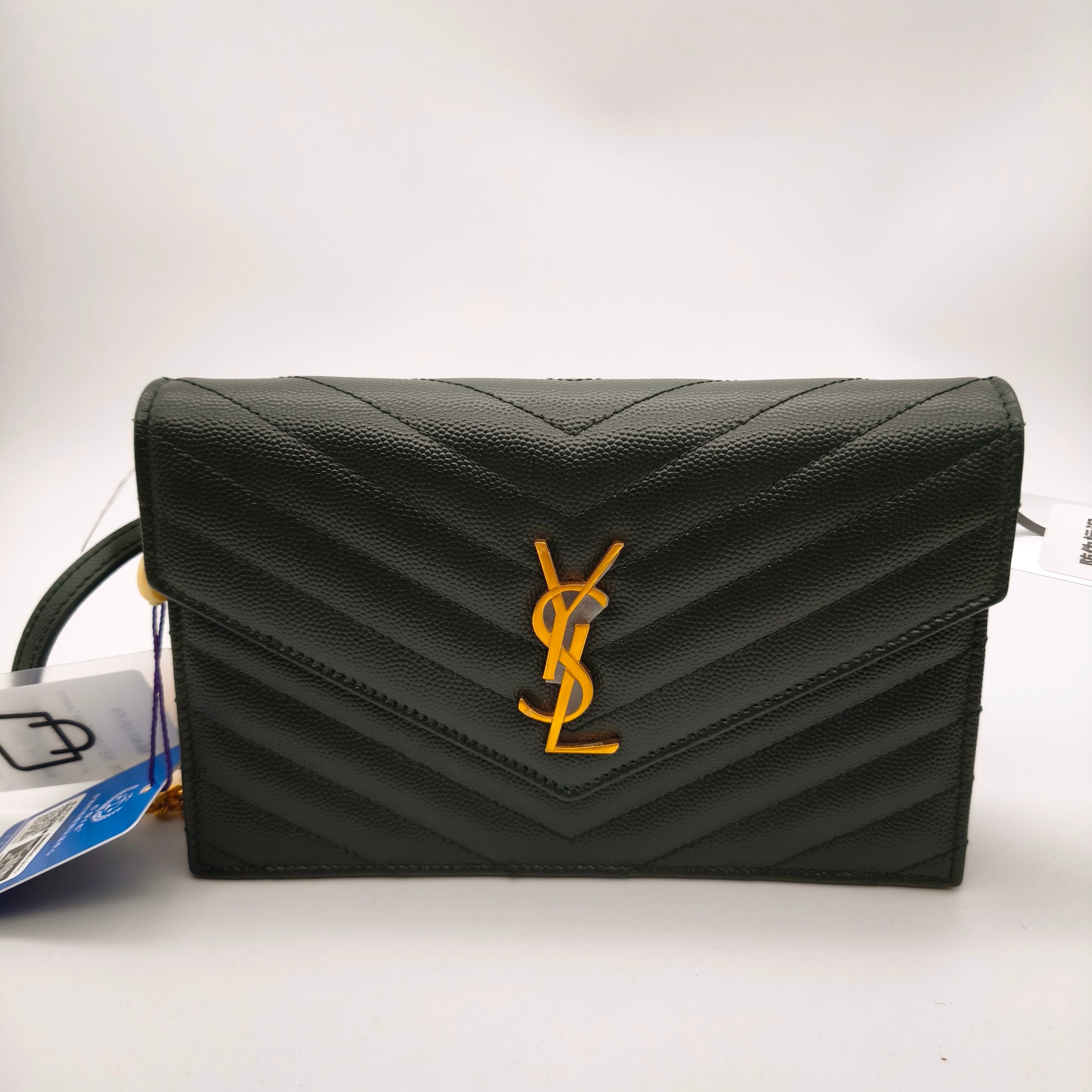 Saint laurent Leather Green