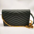 Saint laurent Leather Green