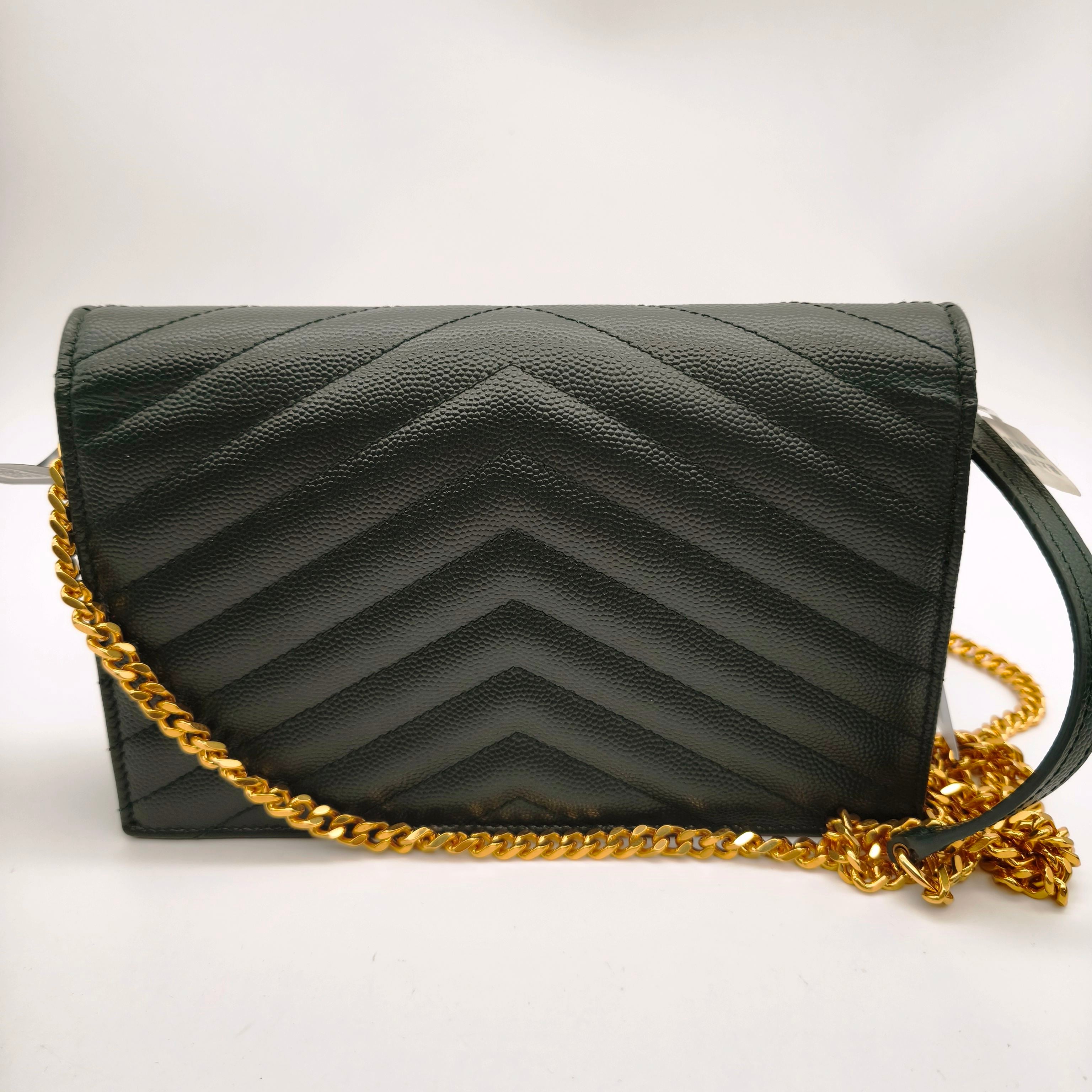 Saint laurent Leather Green