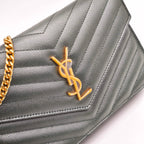 Saint laurent Leather Green