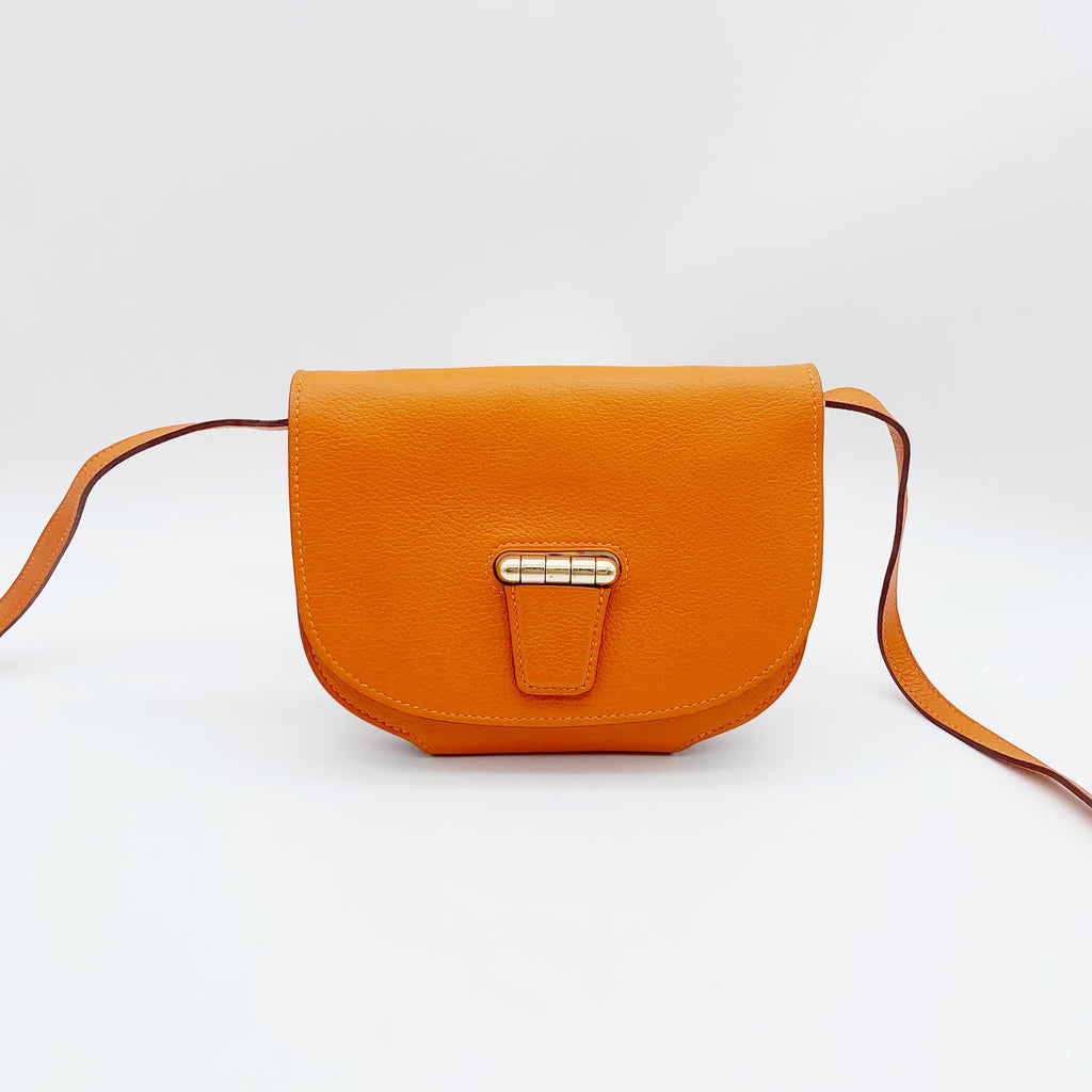 Hermes Orange Crossbody