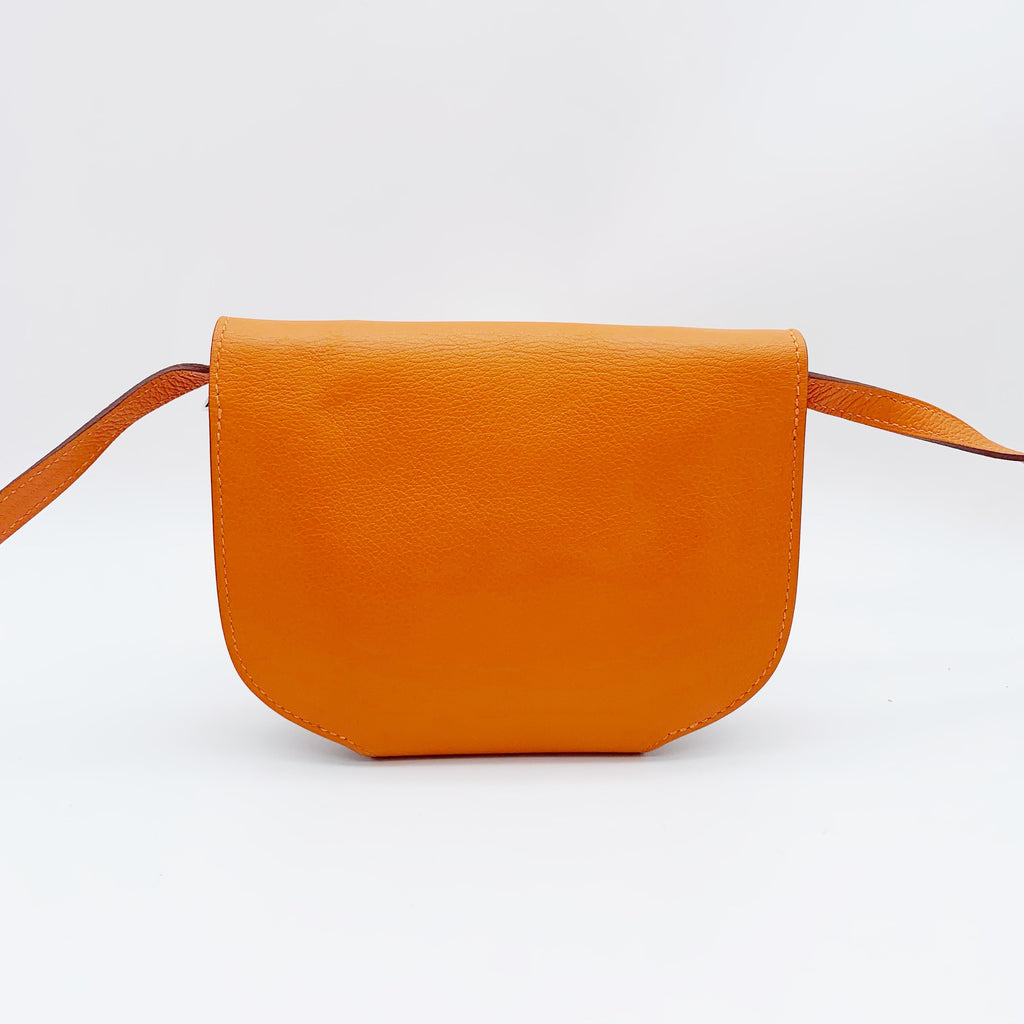 Hermes Orange Crossbody