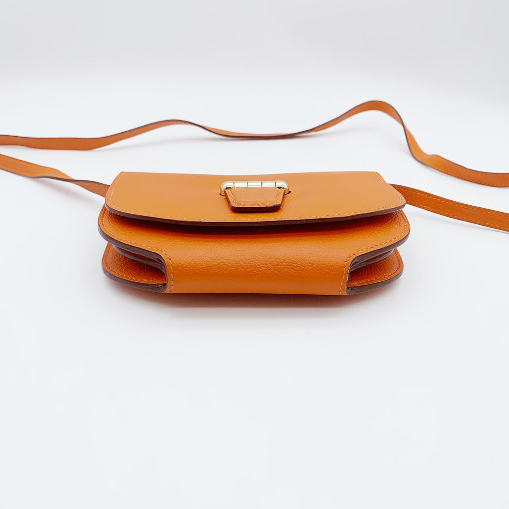Hermes Orange Crossbody