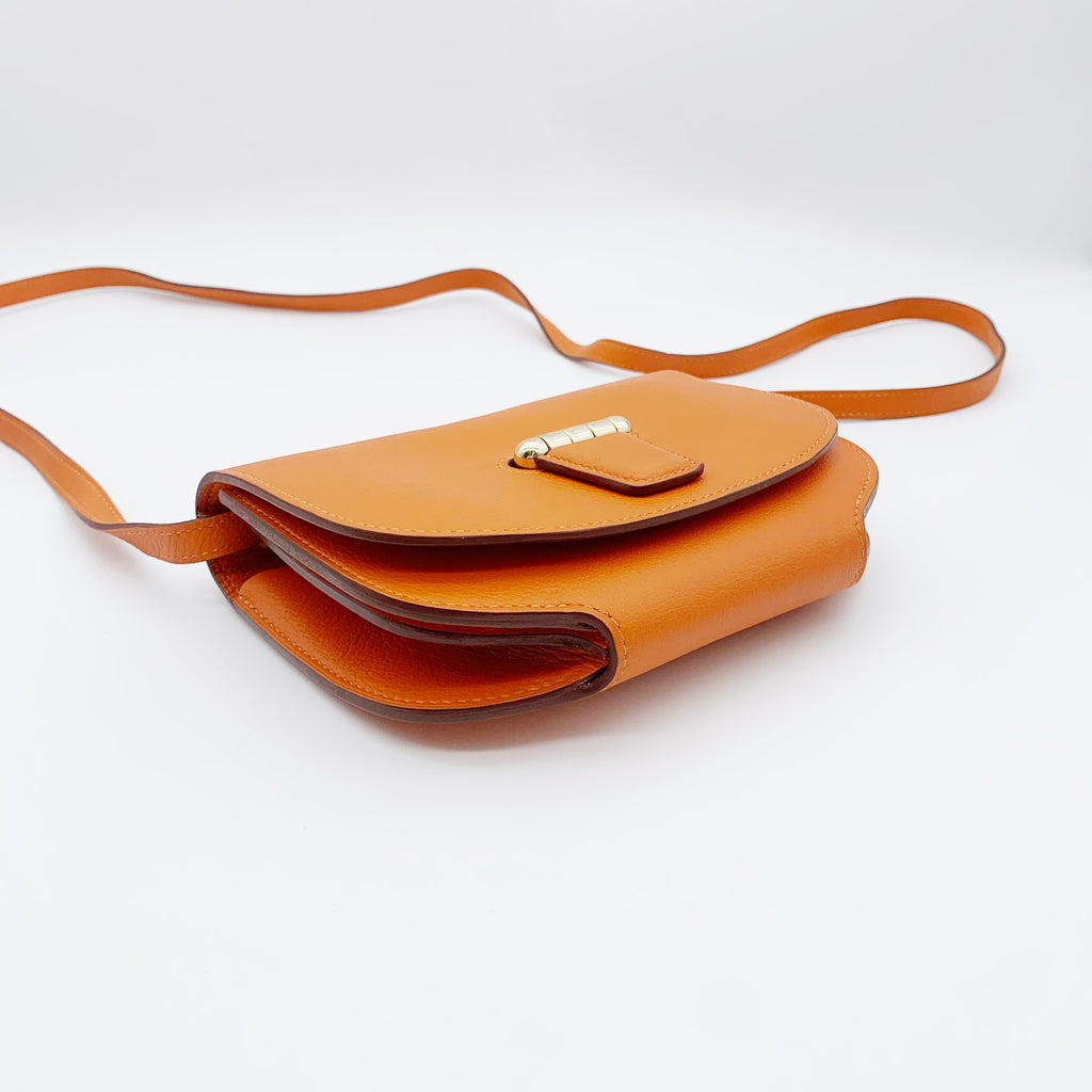Hermes Orange Crossbody