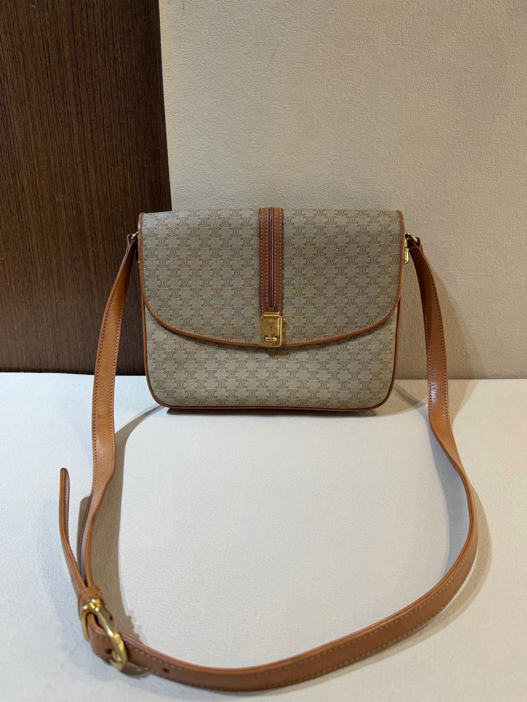 Celine Beige Crossbody