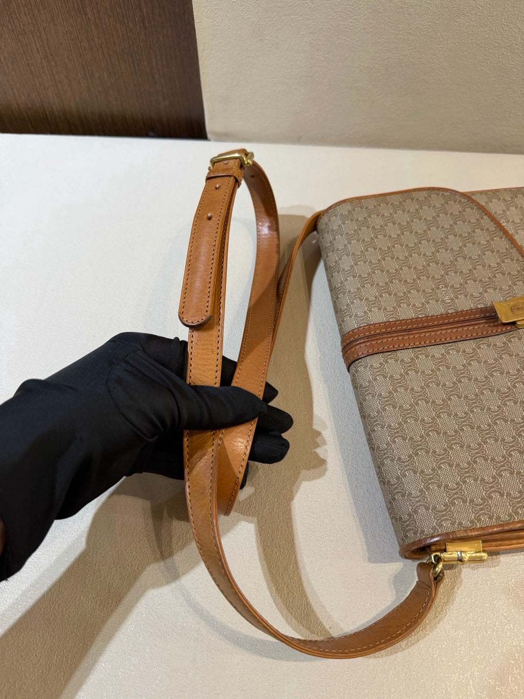 Celine Beige Crossbody
