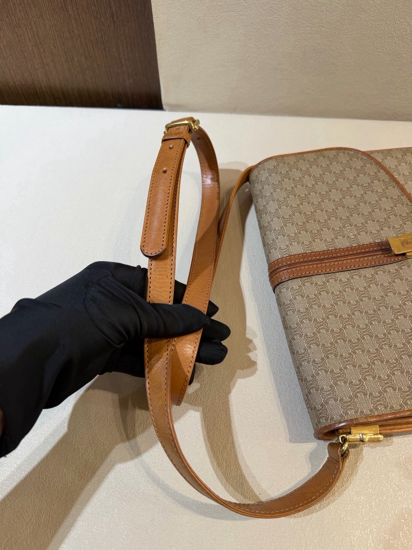 Celine Beige Crossbody