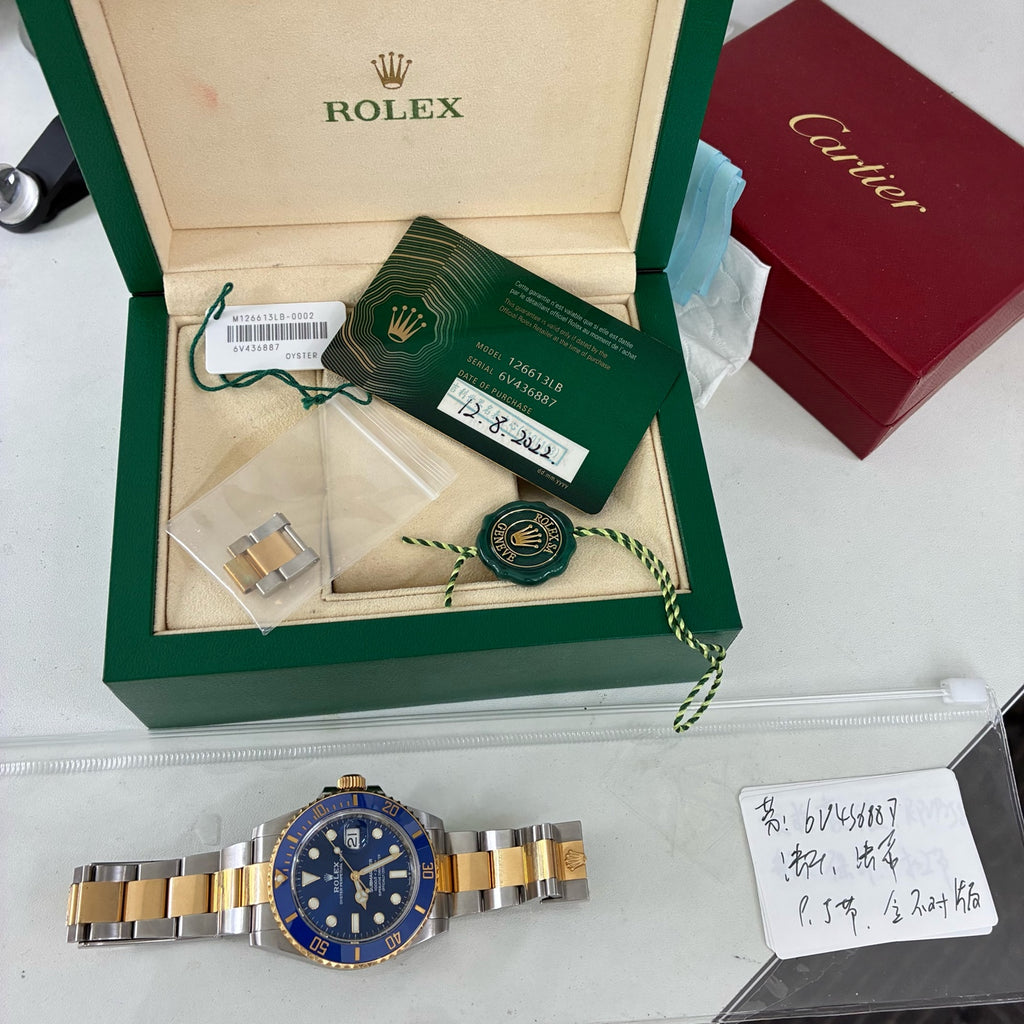Rolex Submariner model 41 millimeters m126613lb-0002