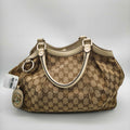 Gucci Canvas White Satchel
