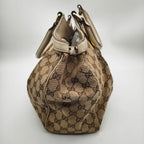 Gucci Canvas White Satchel