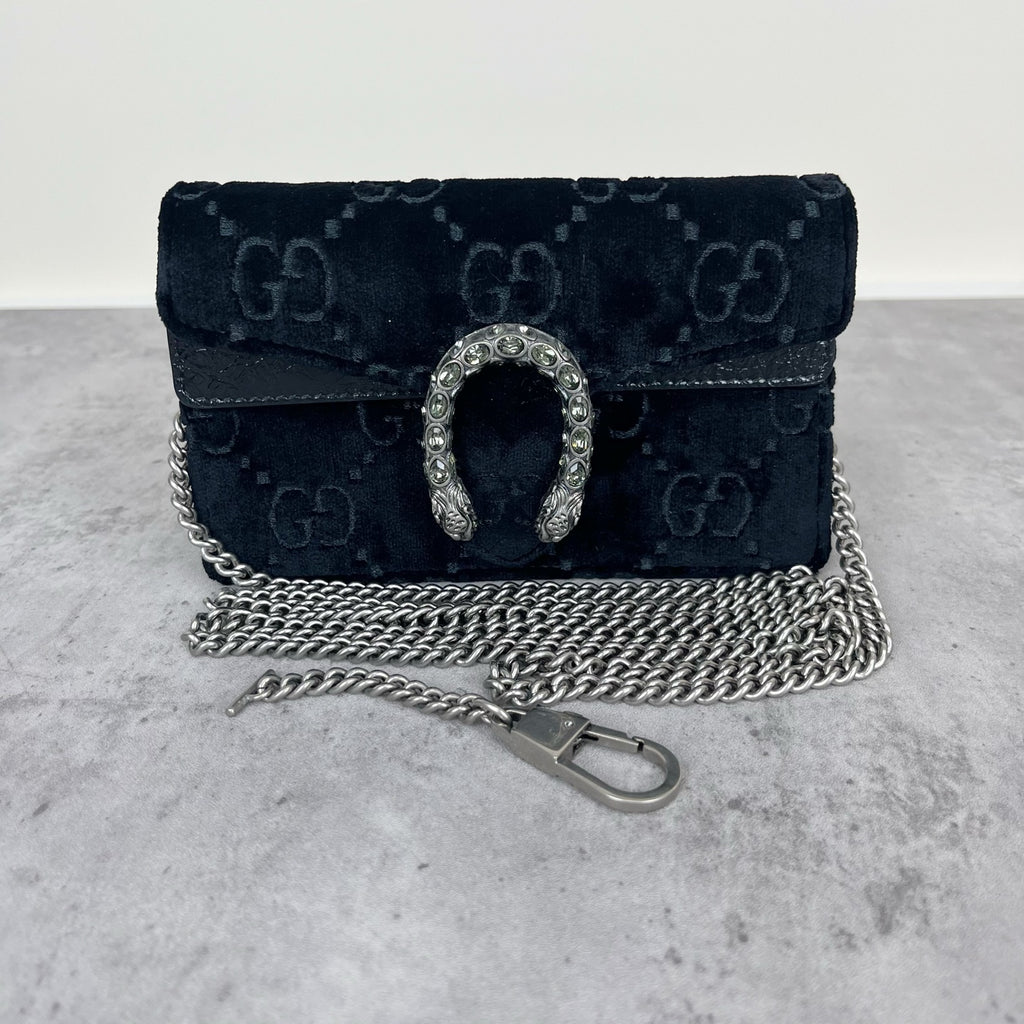 Gucci Velvet Black 476432-9TIBN-8176