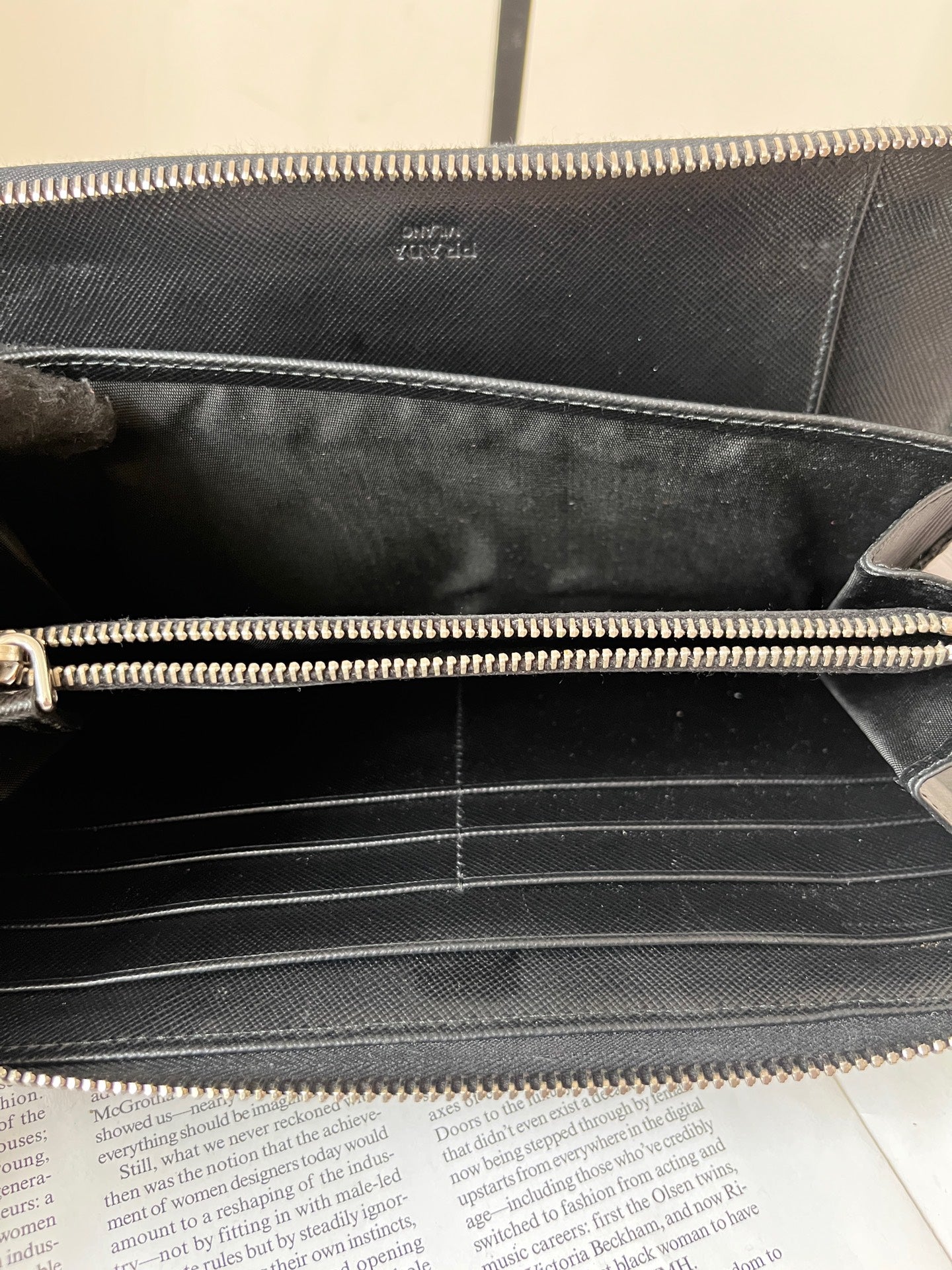 Prada Leather Black