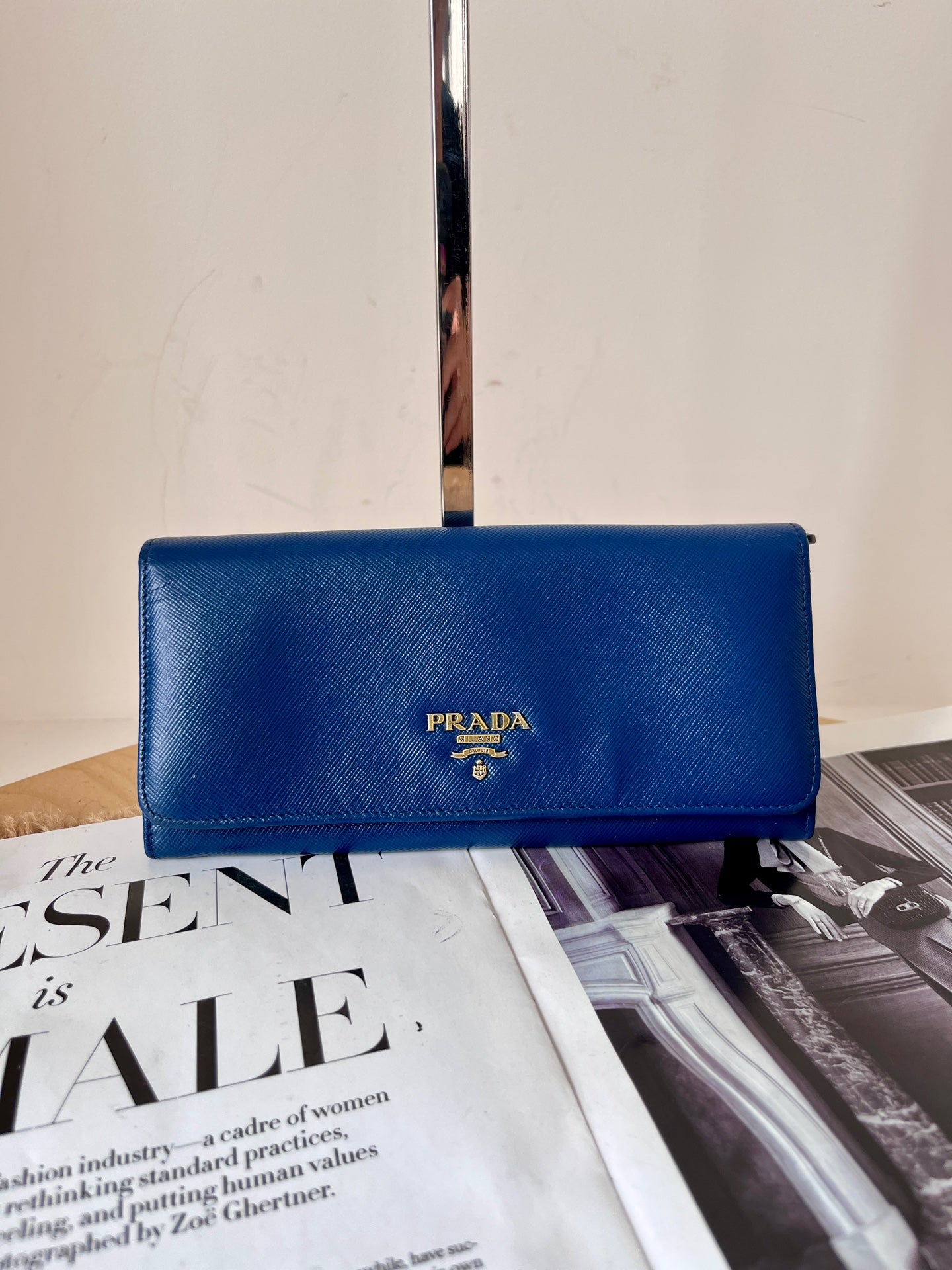 Prada Leather Blue