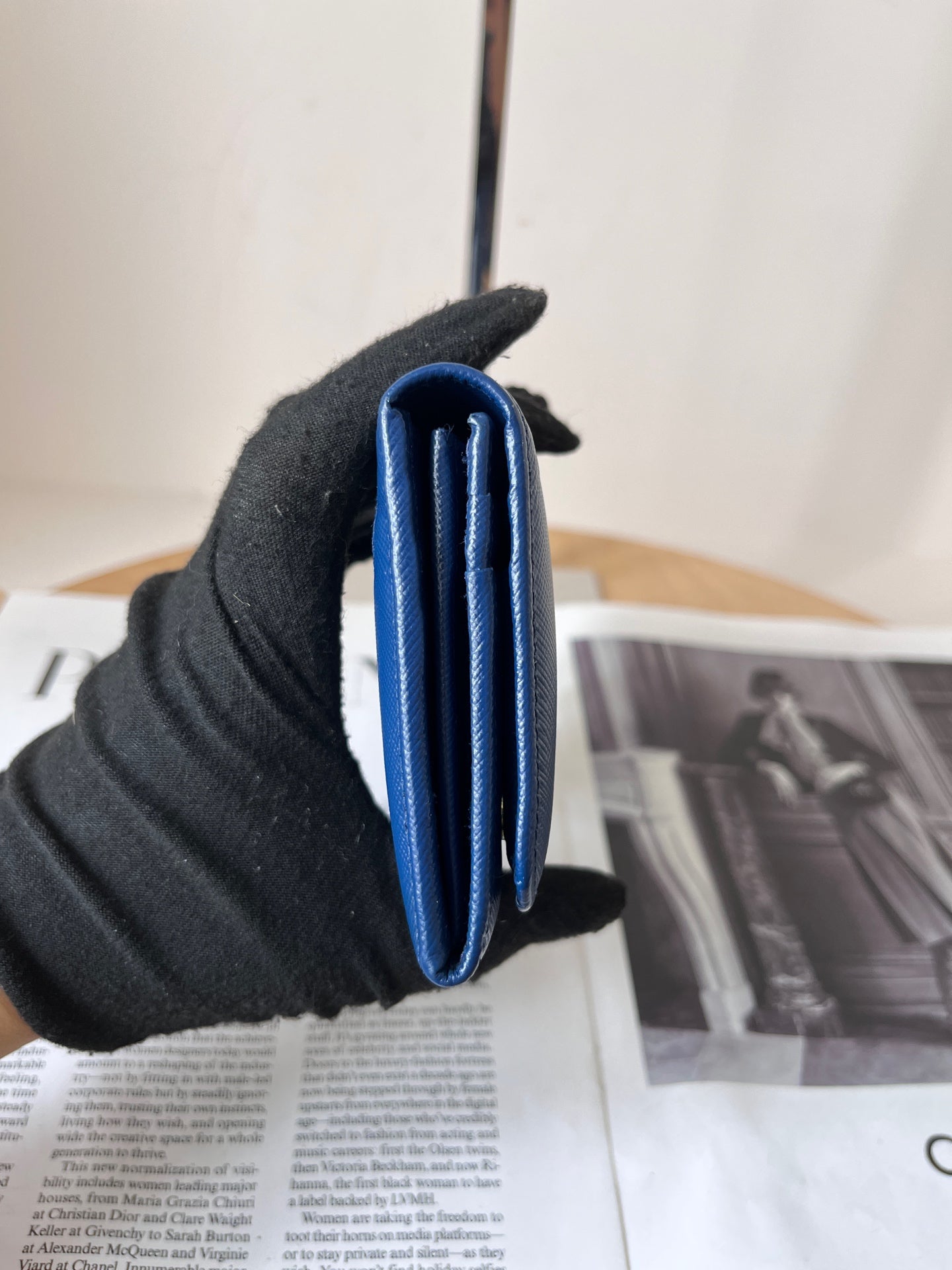 Prada Leather Blue
