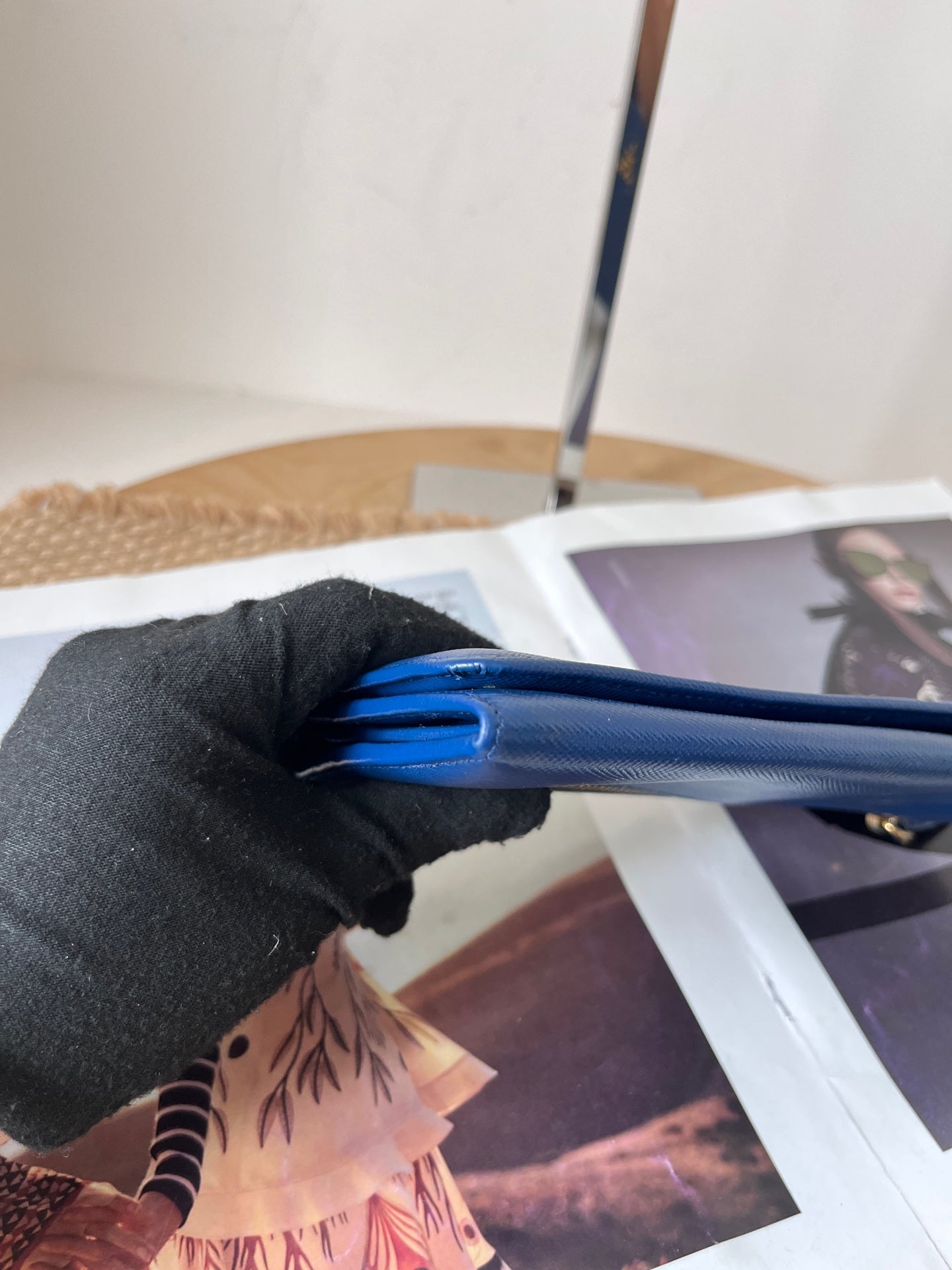 Prada Leather Blue
