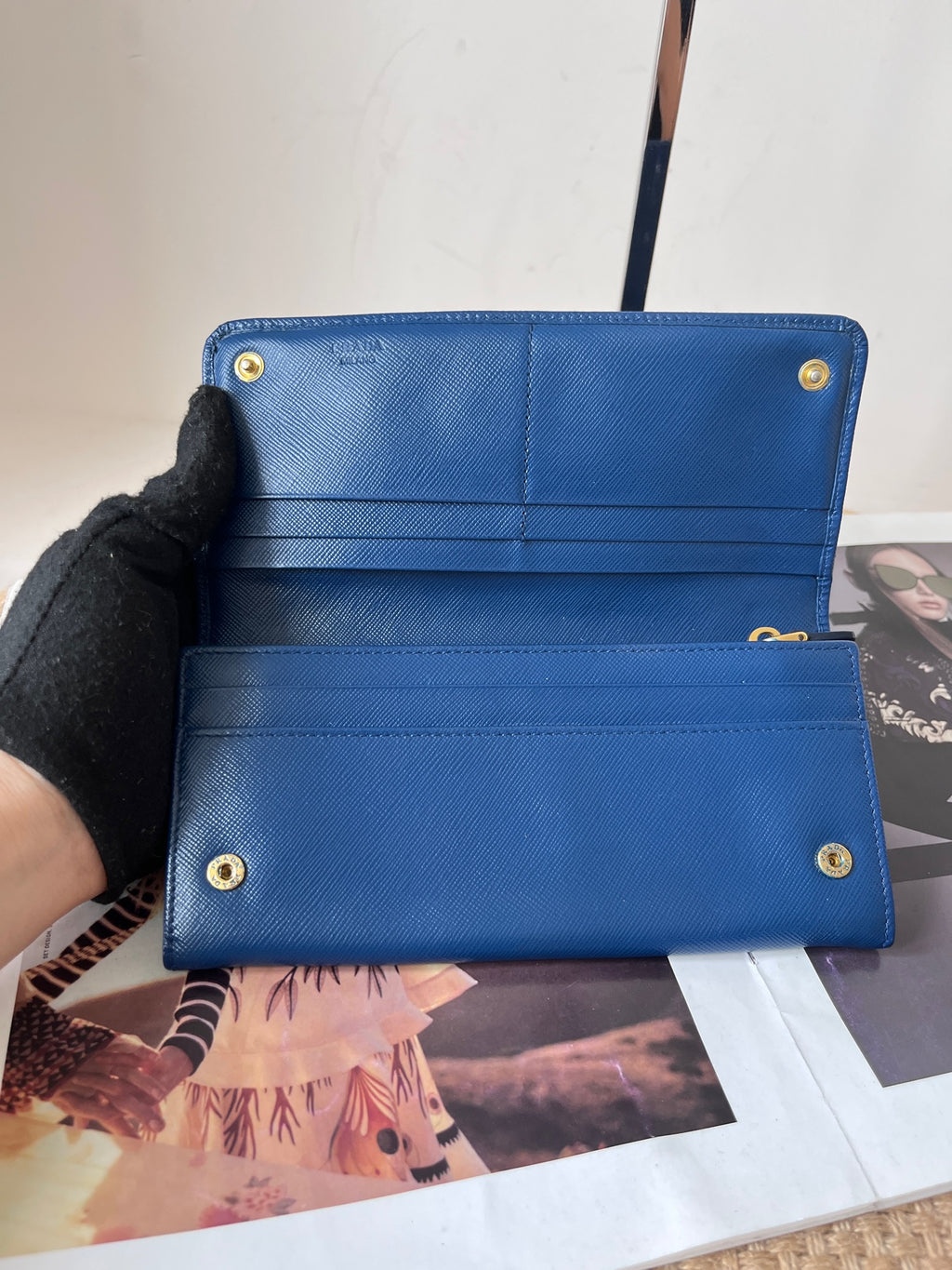 Prada Leather Blue