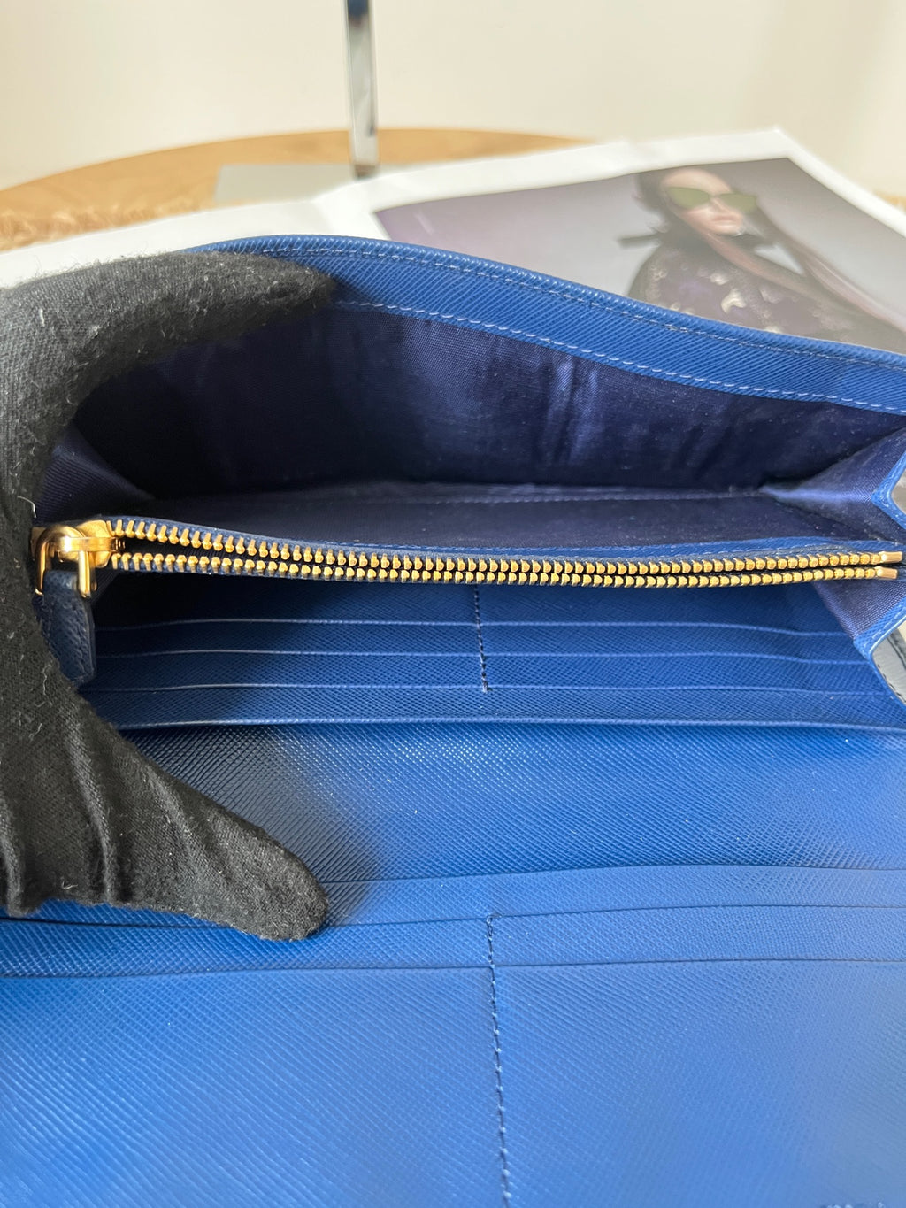 Prada Leather Blue