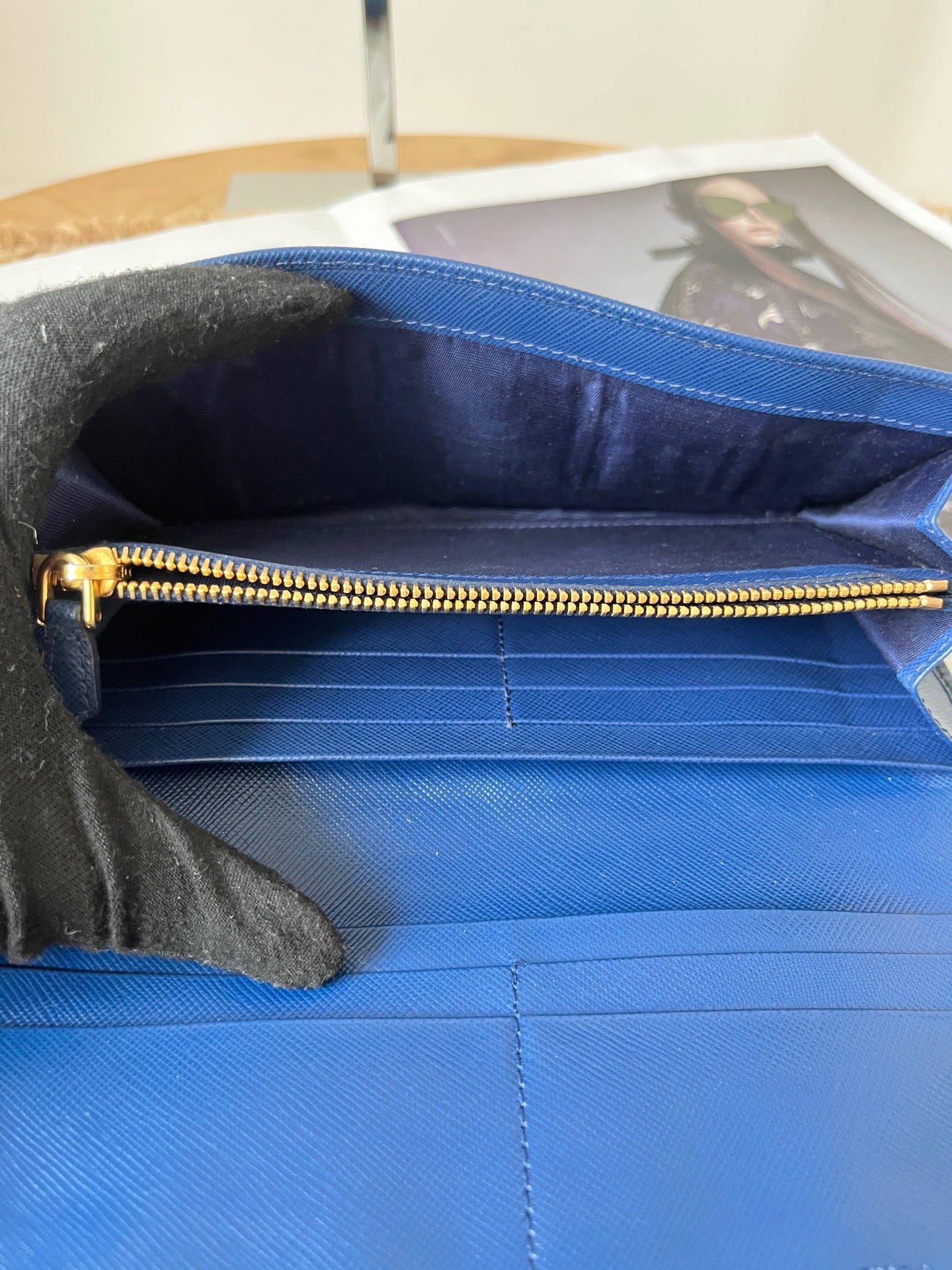 Prada Leather Blue