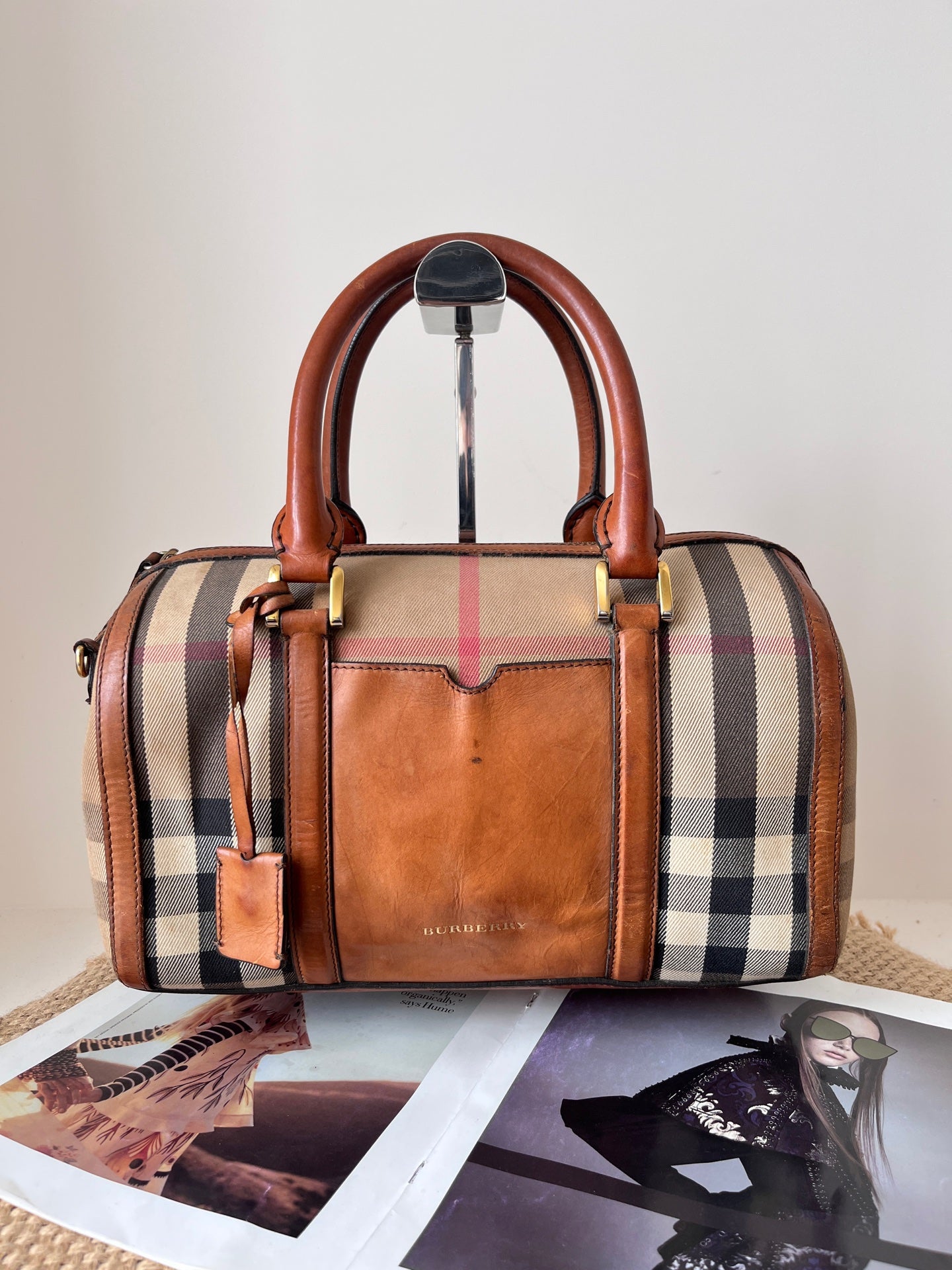 Burberry Leather